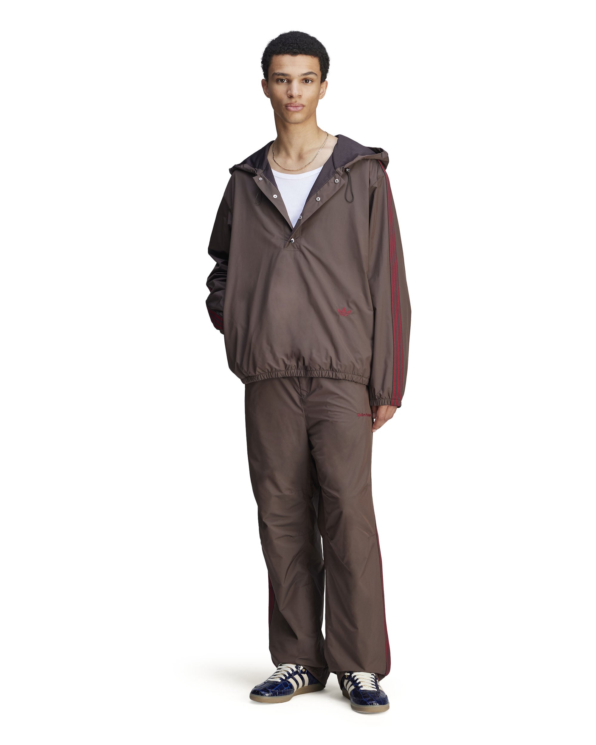 Wales Bonner Nylon Anorak - Brown