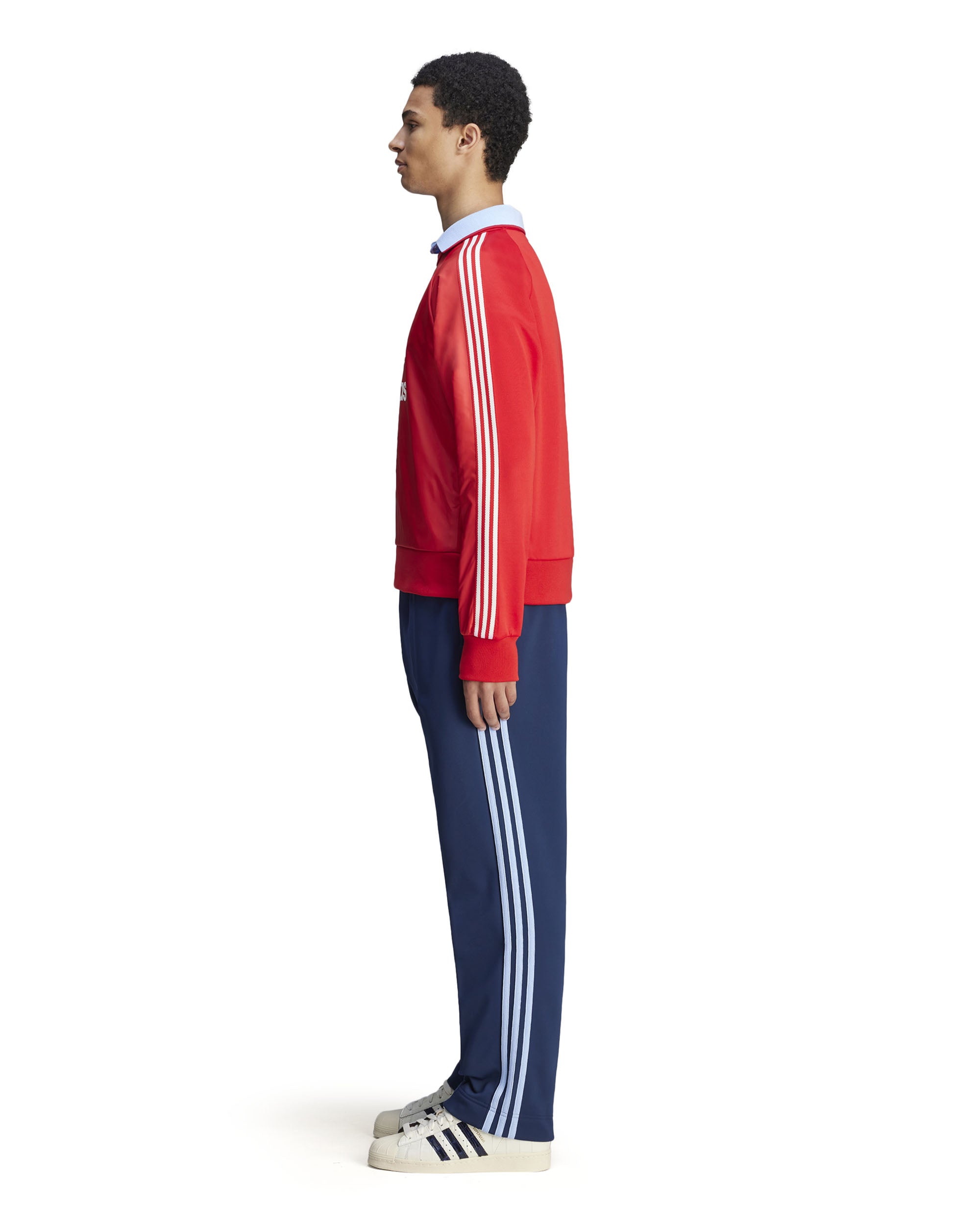 Wales Bonner Nylon Crew Jersey - Better Scarlett