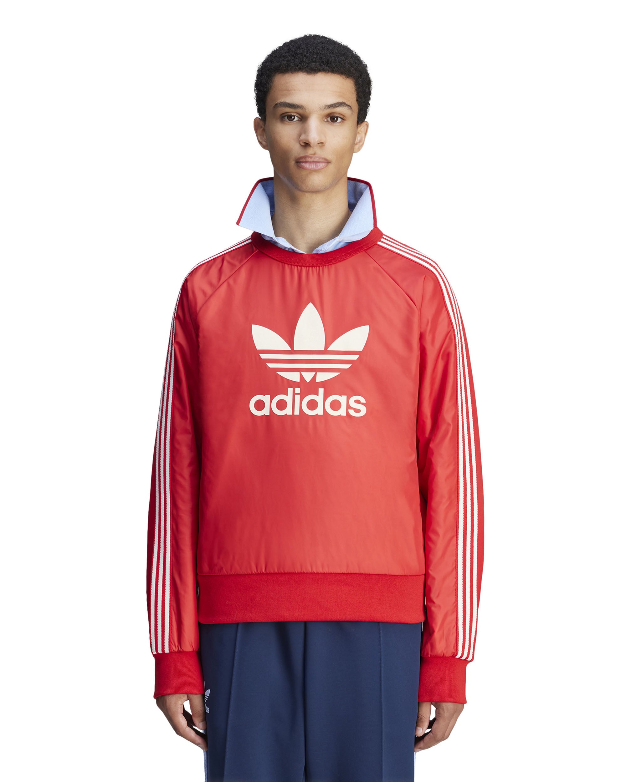 Wales Bonner Nylon Crew Jersey - Better Scarlett