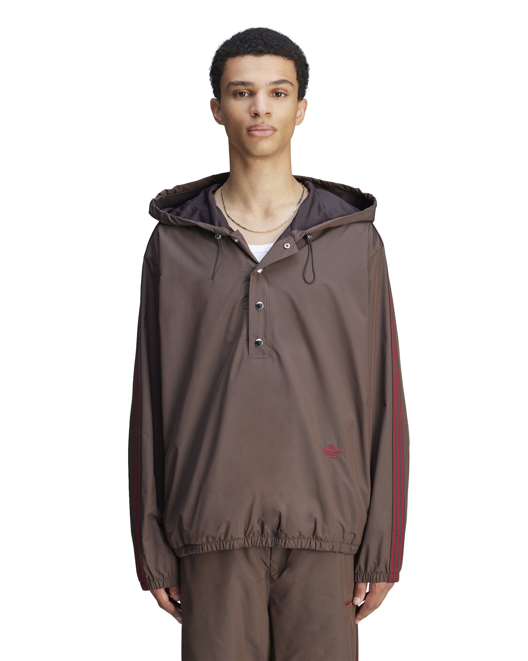 Wales Bonner Nylon Anorak - Brown