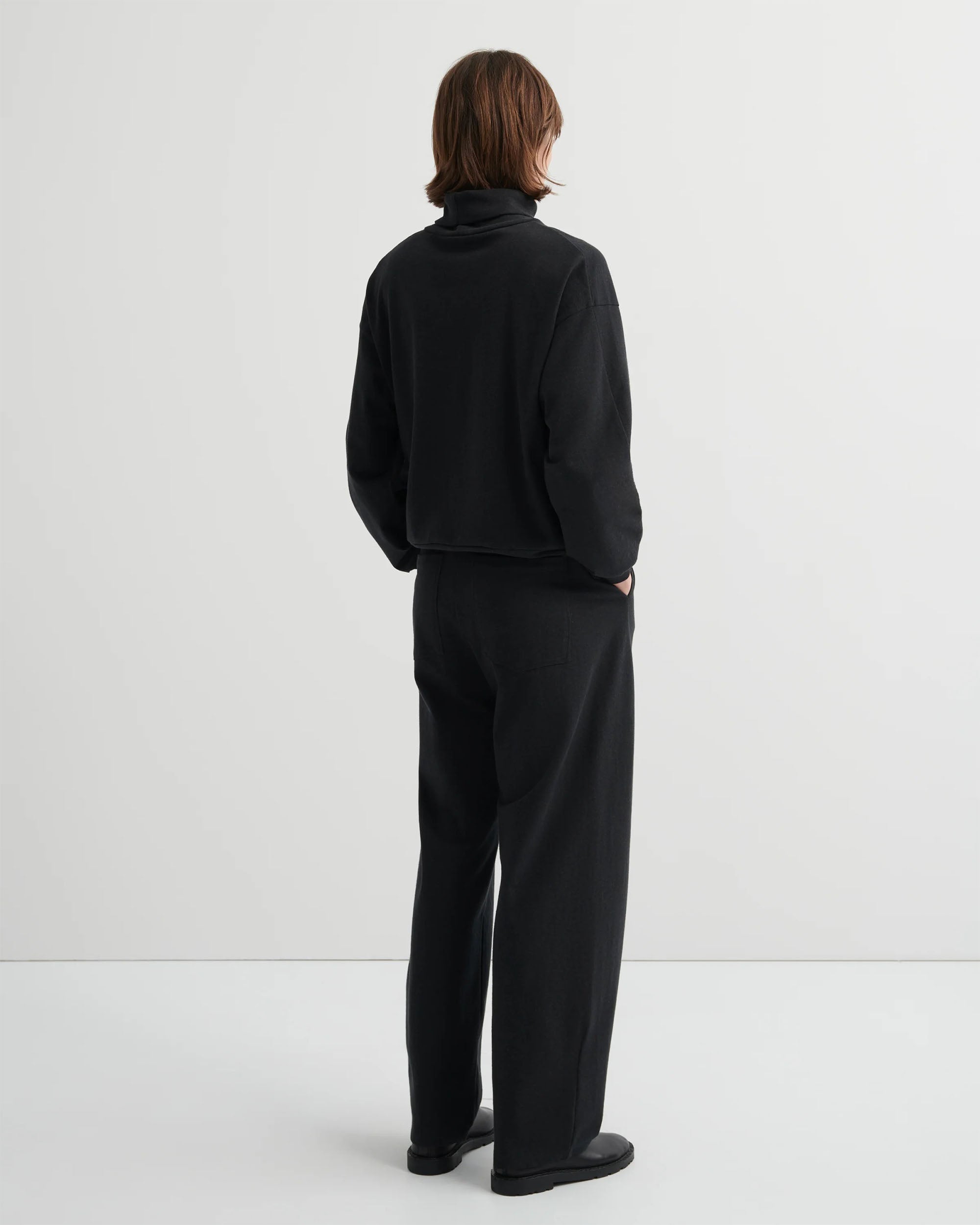 Intent Top - Charcoal Marle