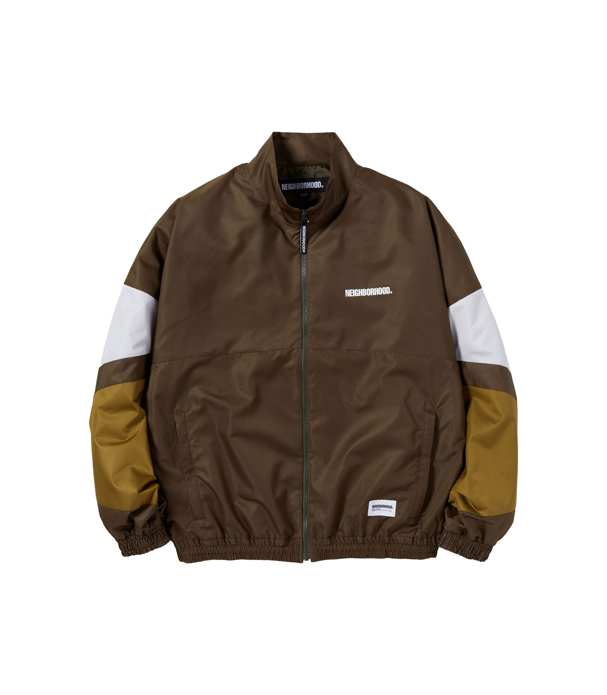Woven Track Jacket -  Olive Drab