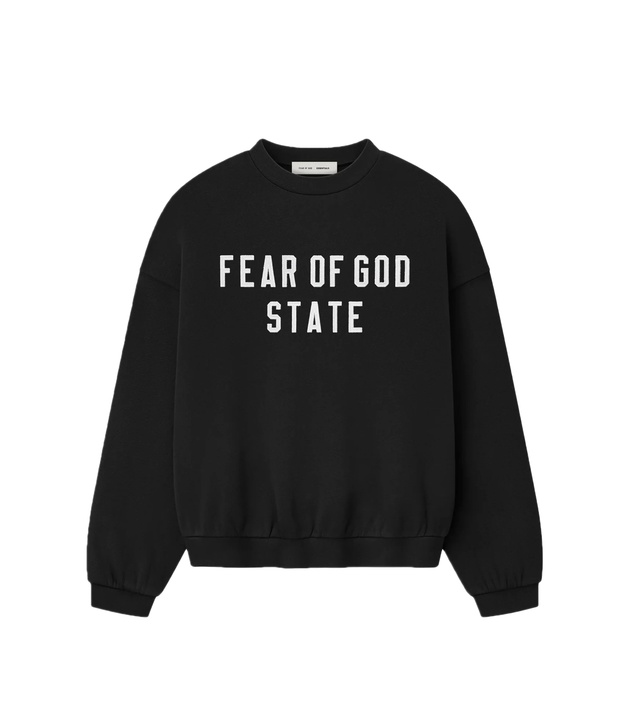90's Fit Crewneck - Jet Black