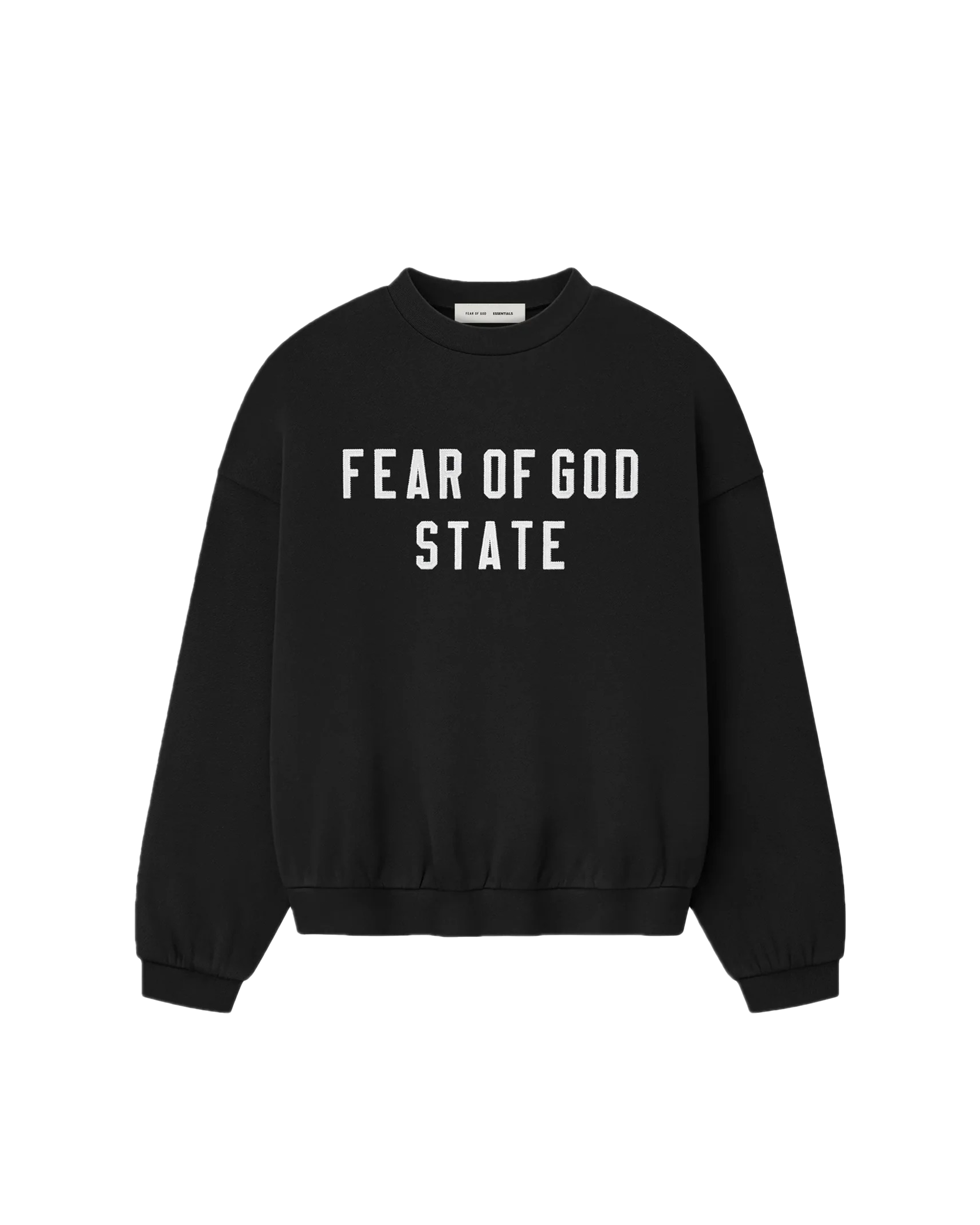 90's Fit Crewneck - Jet Black