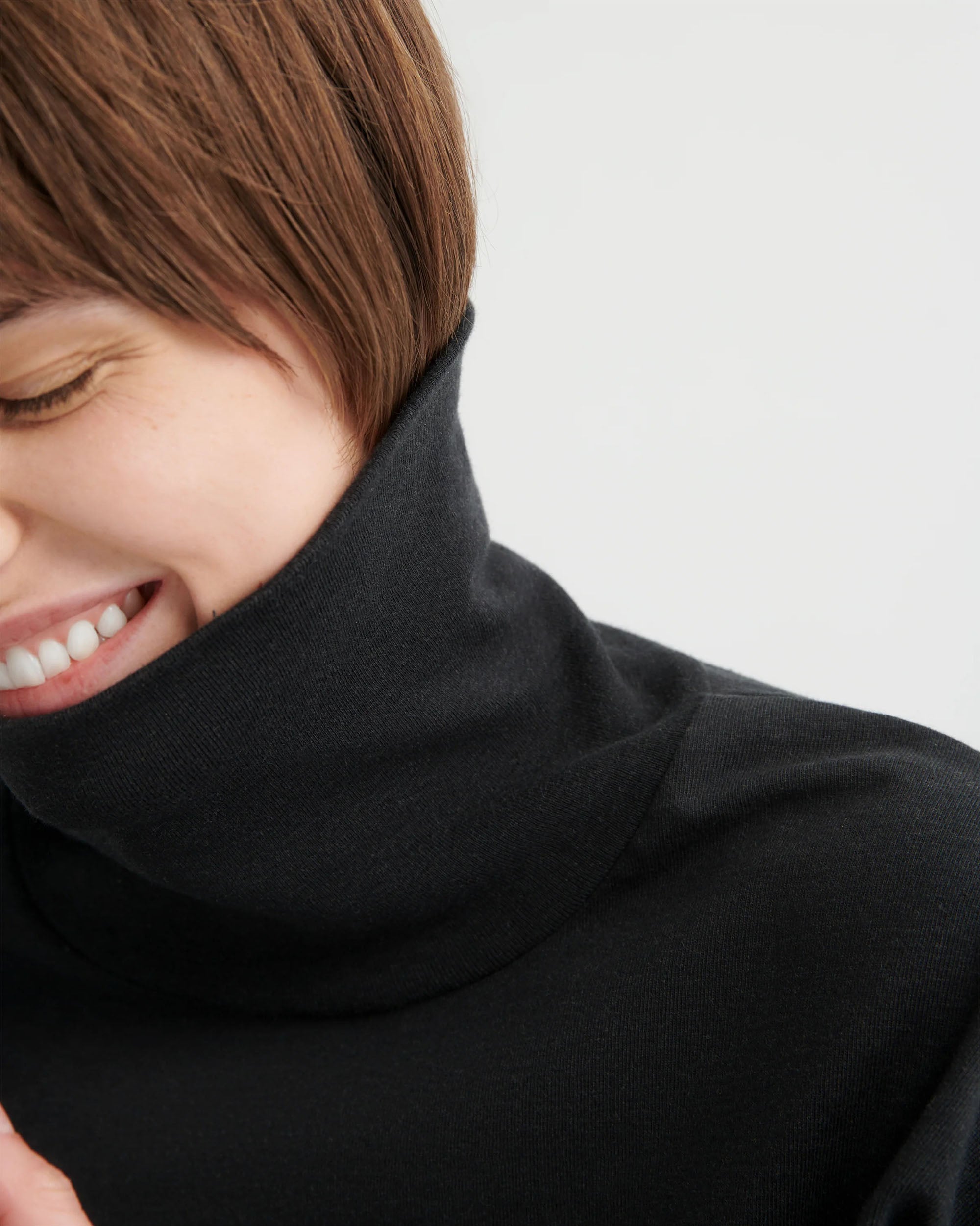 Intent Top - Charcoal Marle