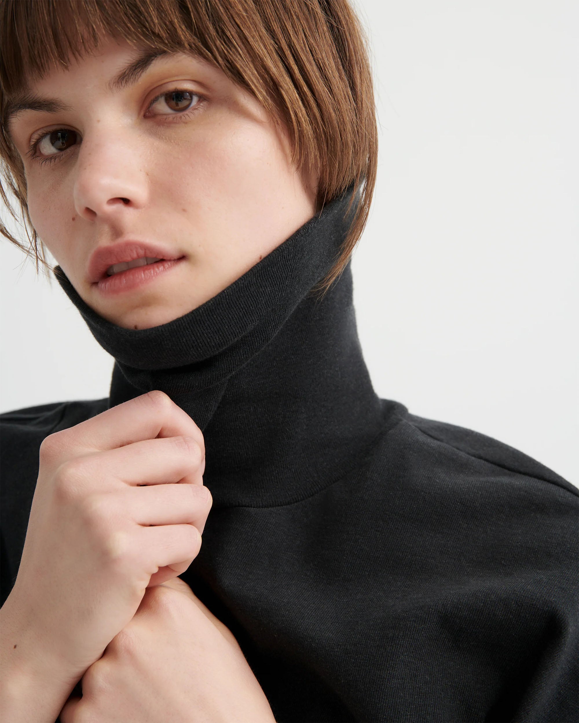 Intent Top - Charcoal Marle