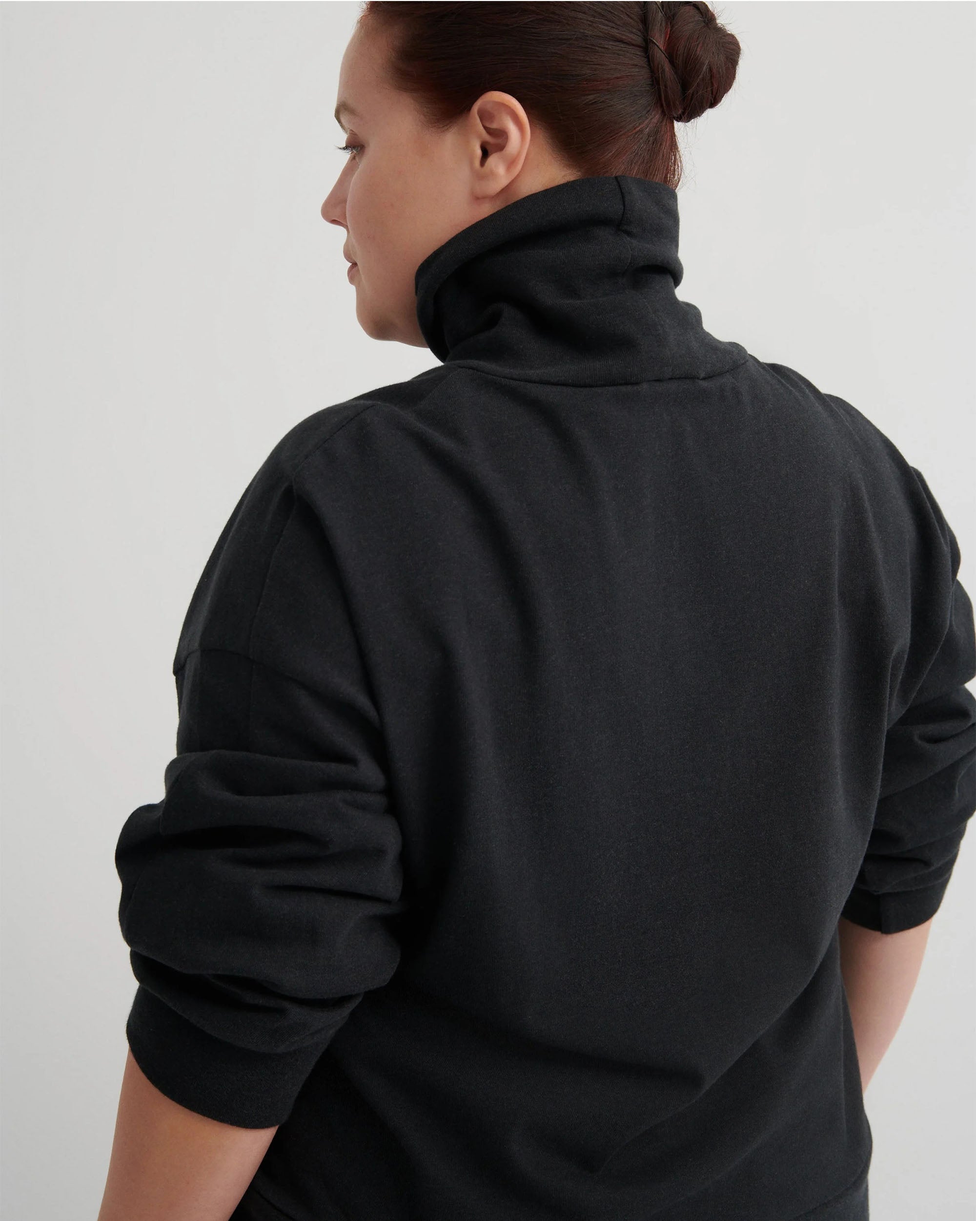 Intent Top - Charcoal Marle