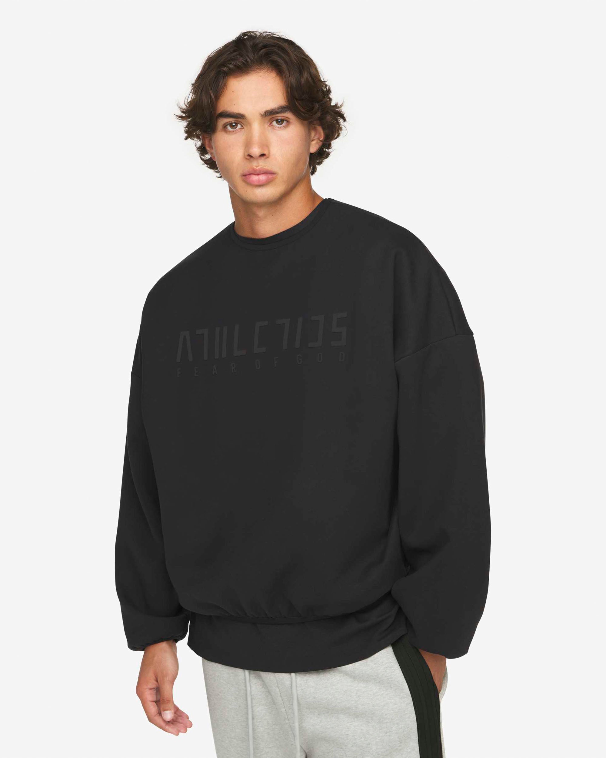 Fear Of God Athletics Crewneck - Black