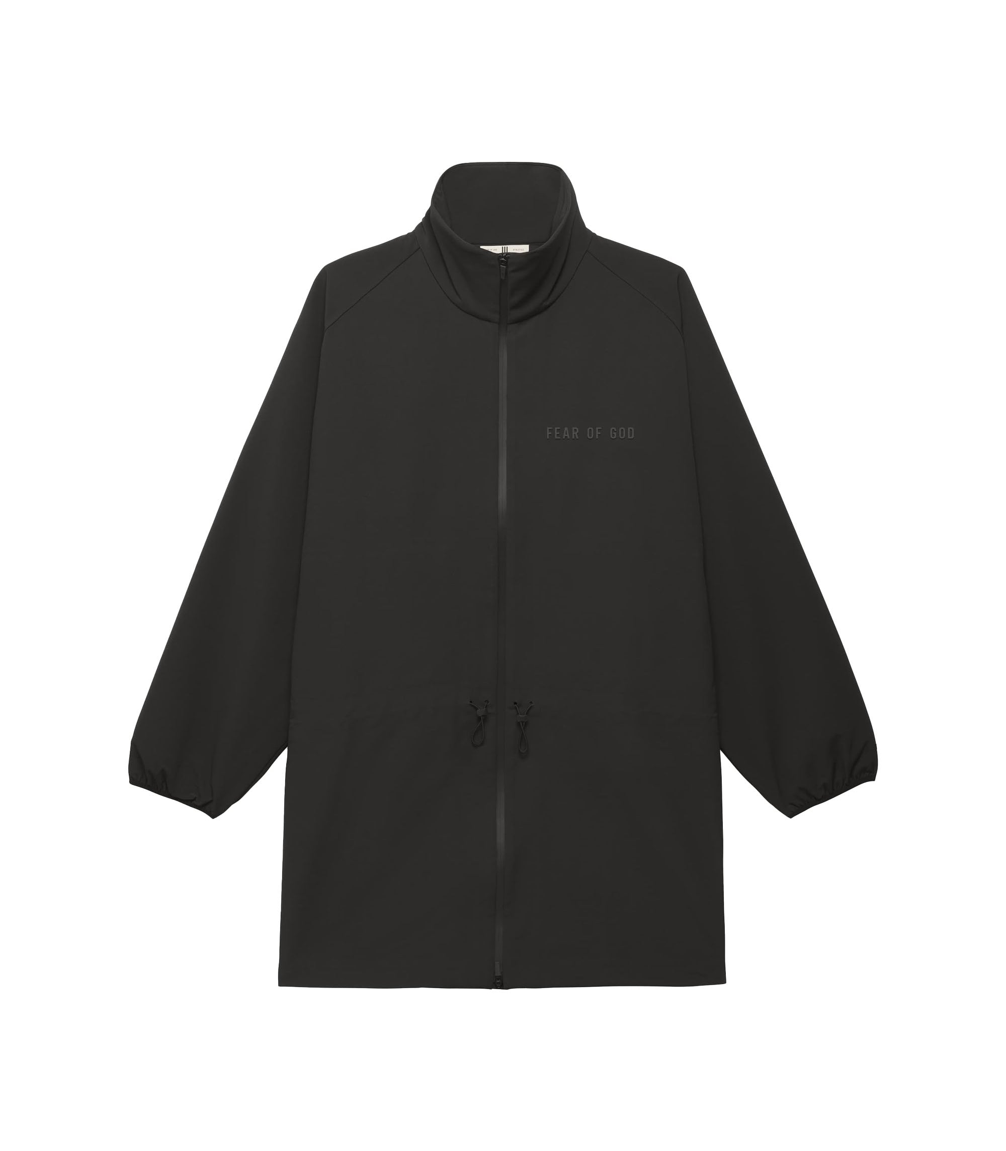 Fear Of God Athletics Brushback Woven Storm Jacket - Black