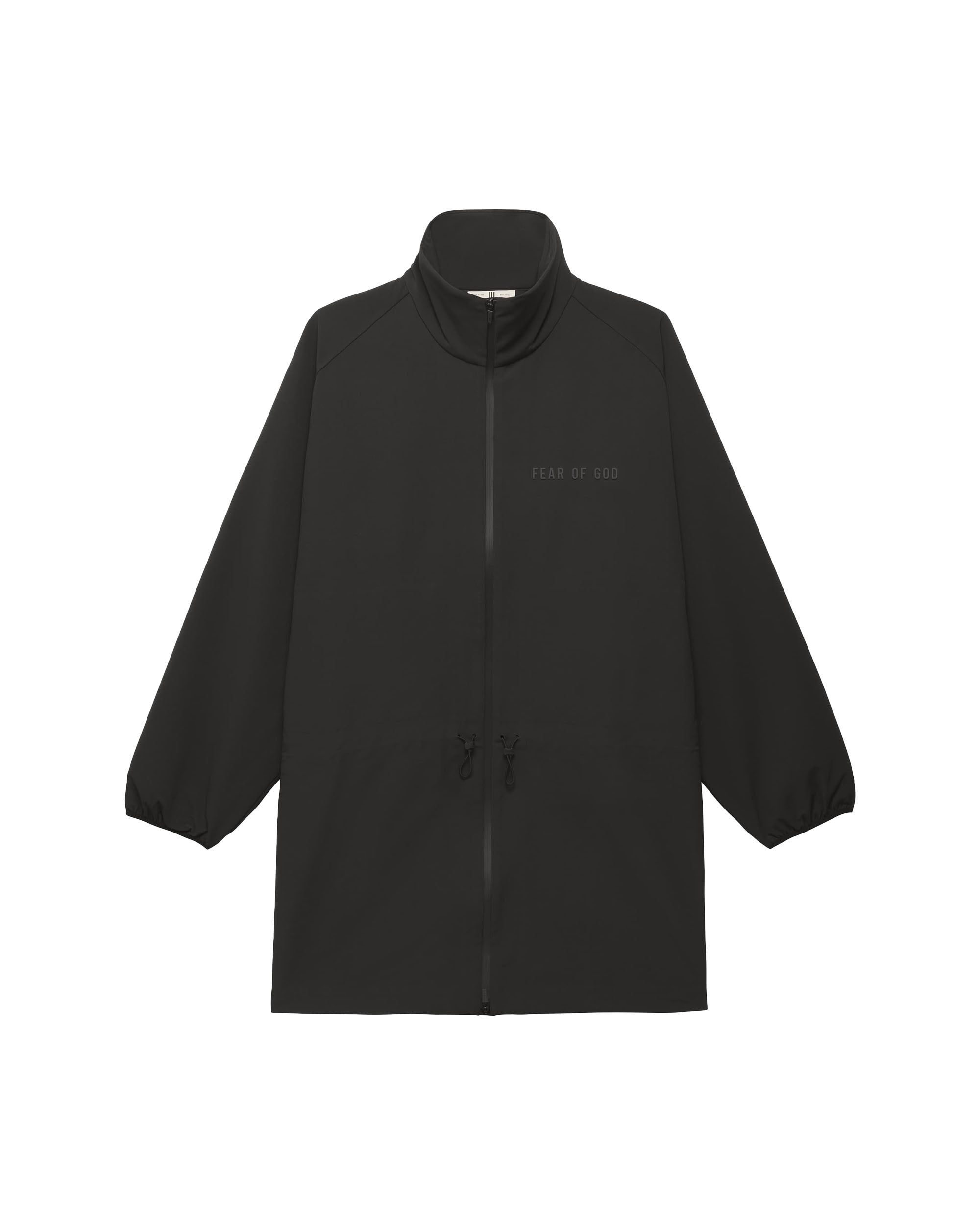 Fear Of God Athletics Brushback Woven Storm Jacket - Black