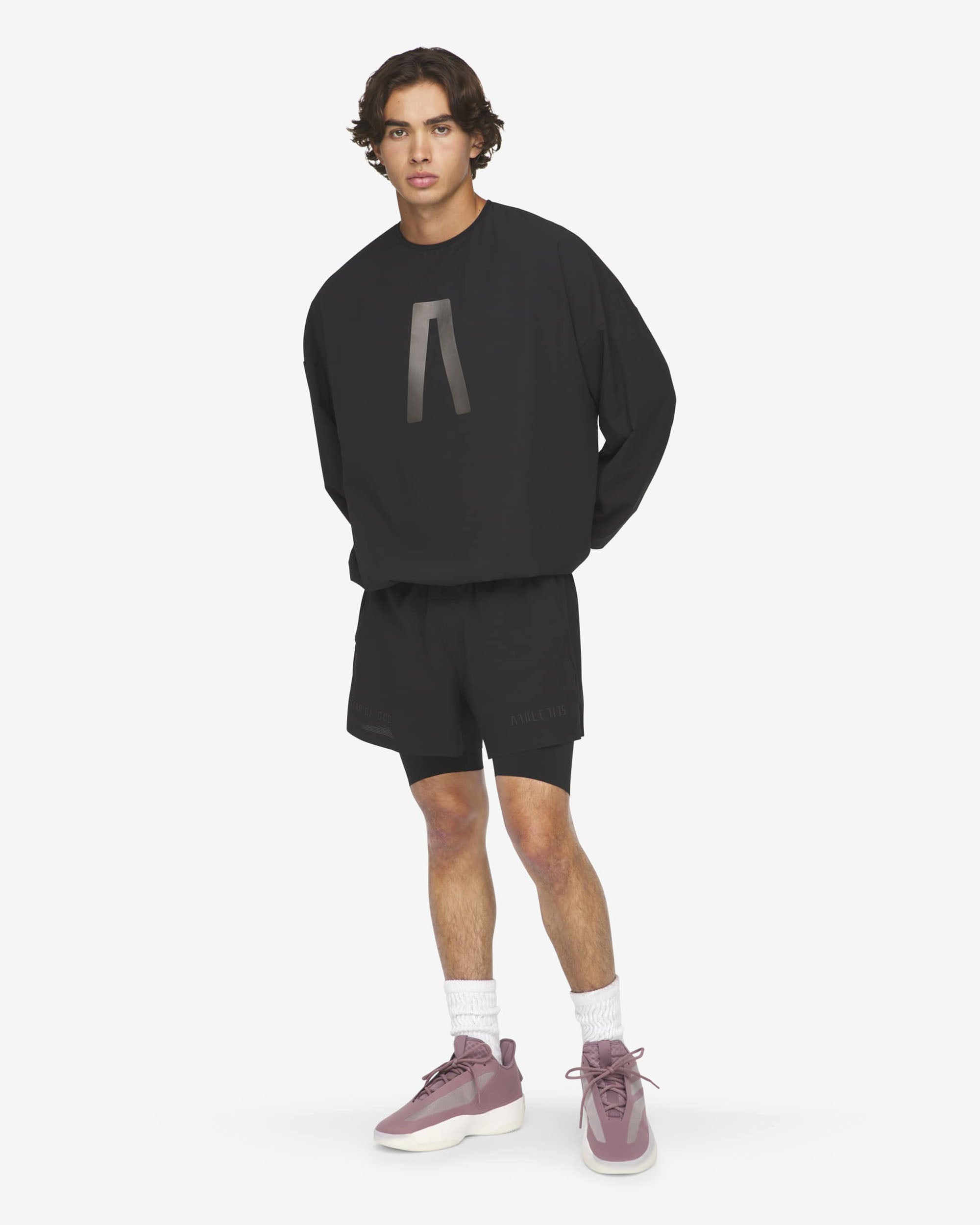 Fear Of God Athletics Meltaway Crewneck - Black