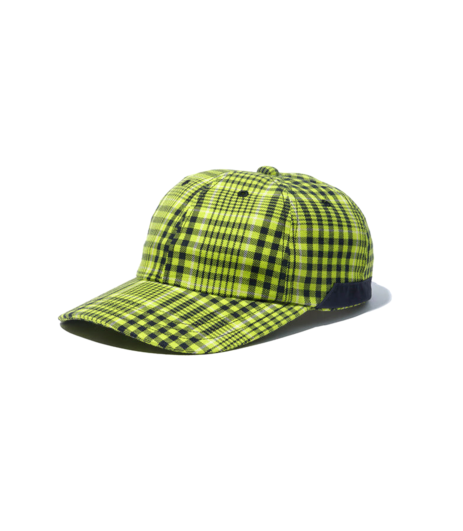 Gingham Check Cap - Yellow