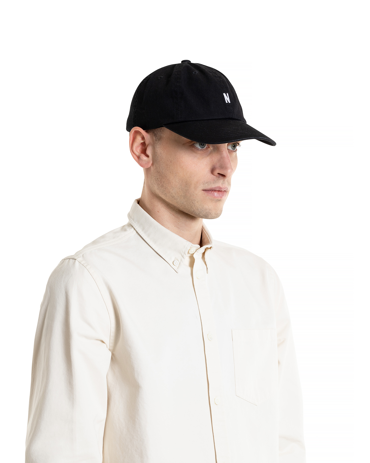 Twill Sports Cap - Black