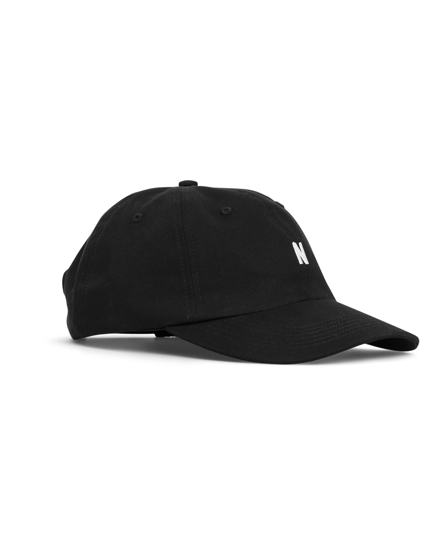 Twill Sports Cap - Black