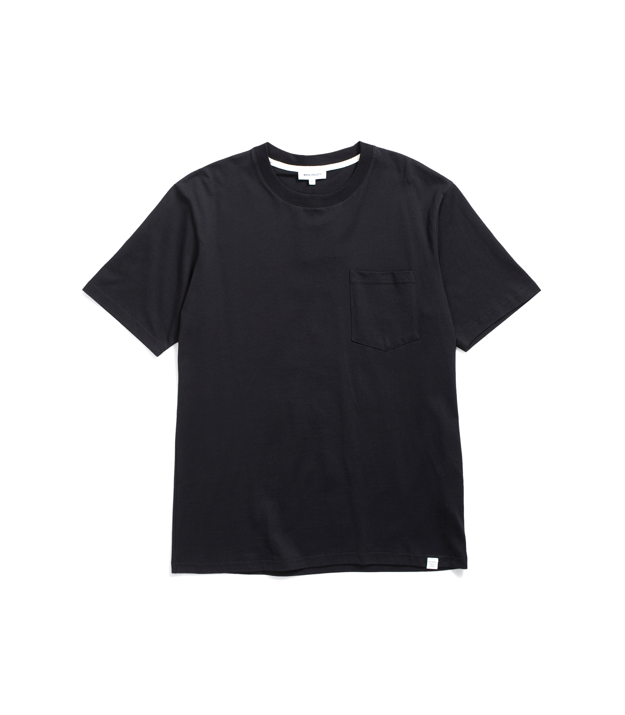 Johannes Organic Pocket T-shirt - Black