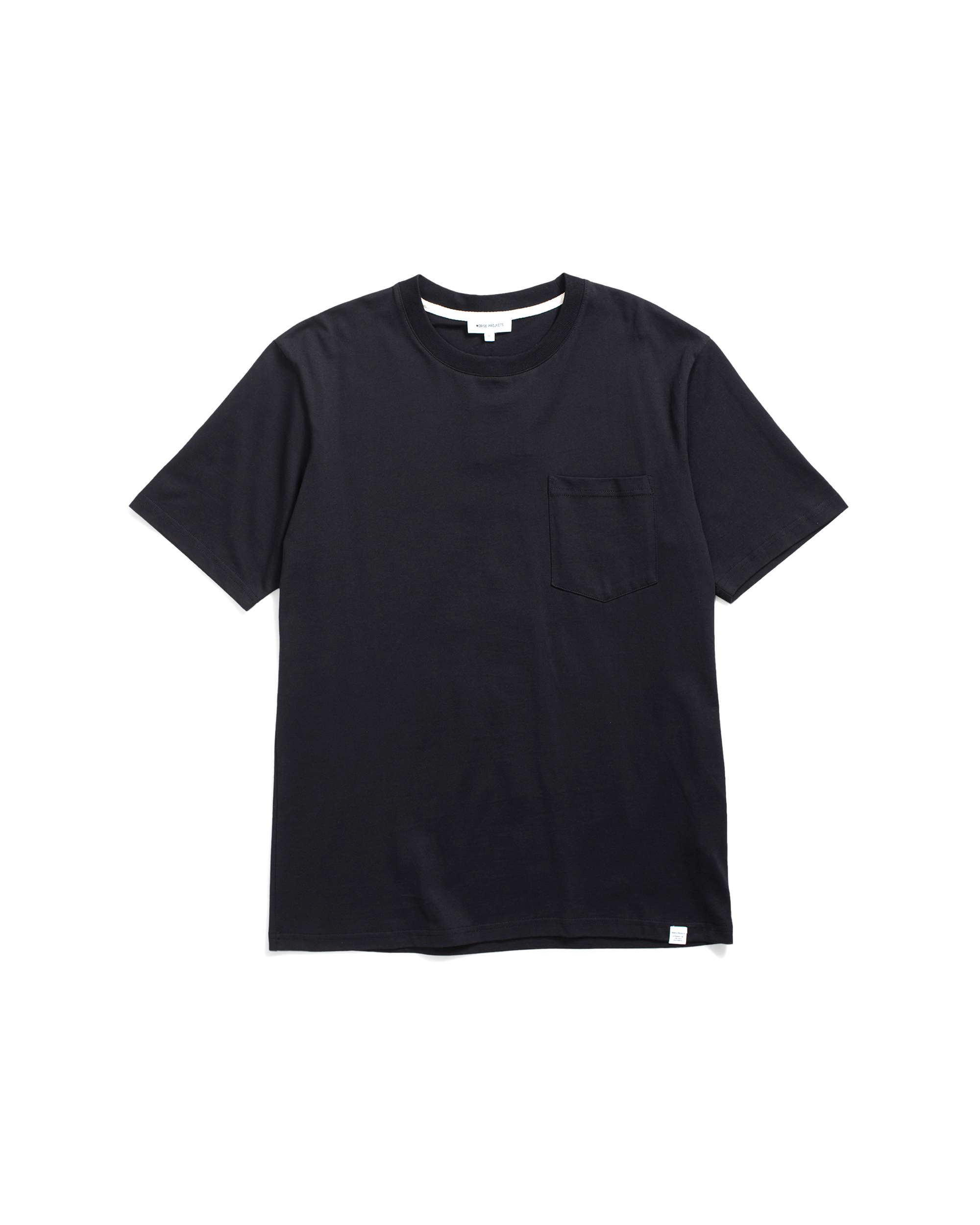 Johannes Organic Pocket T-shirt - Black