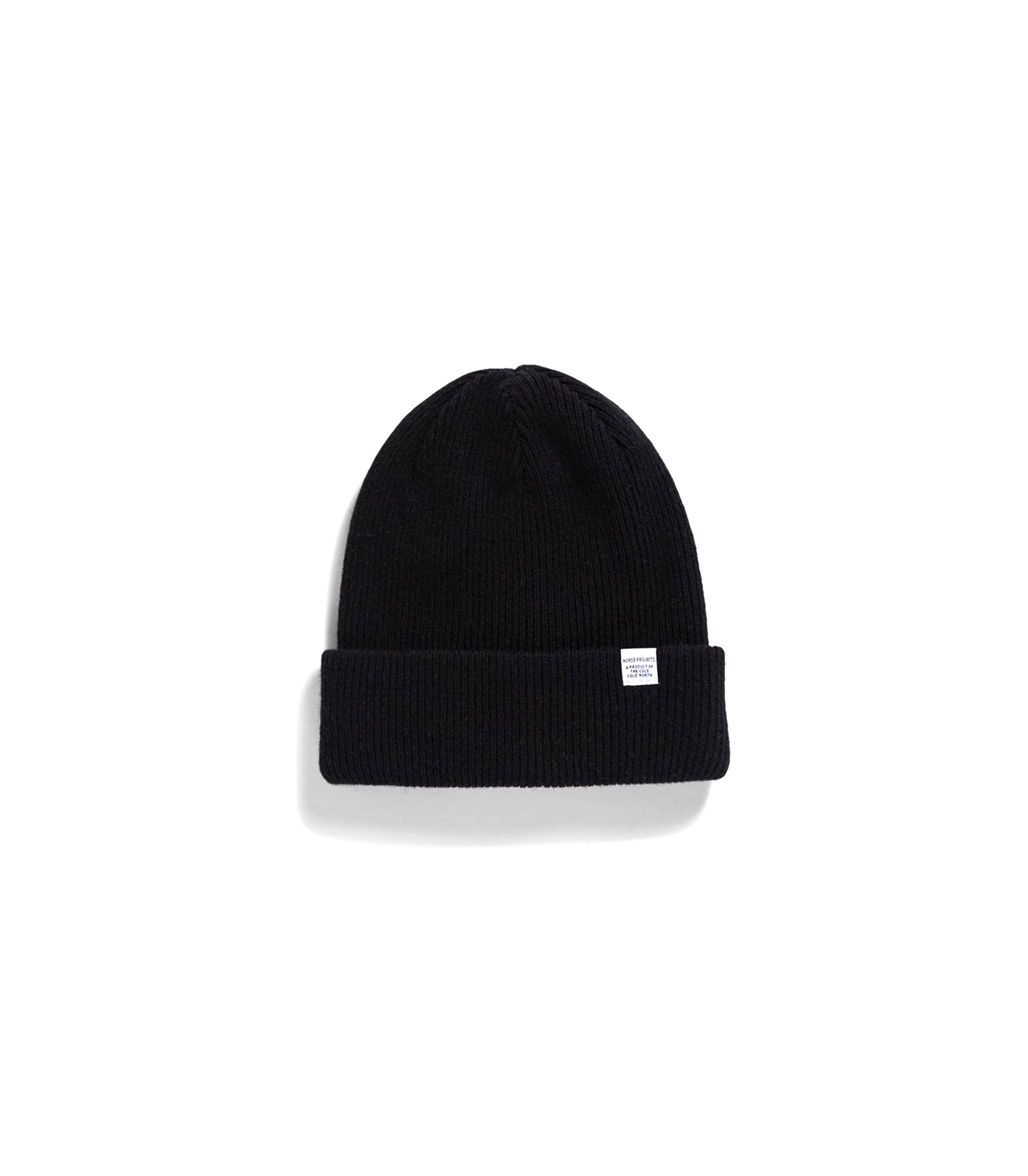 Merino Lambswool Beanie - Black