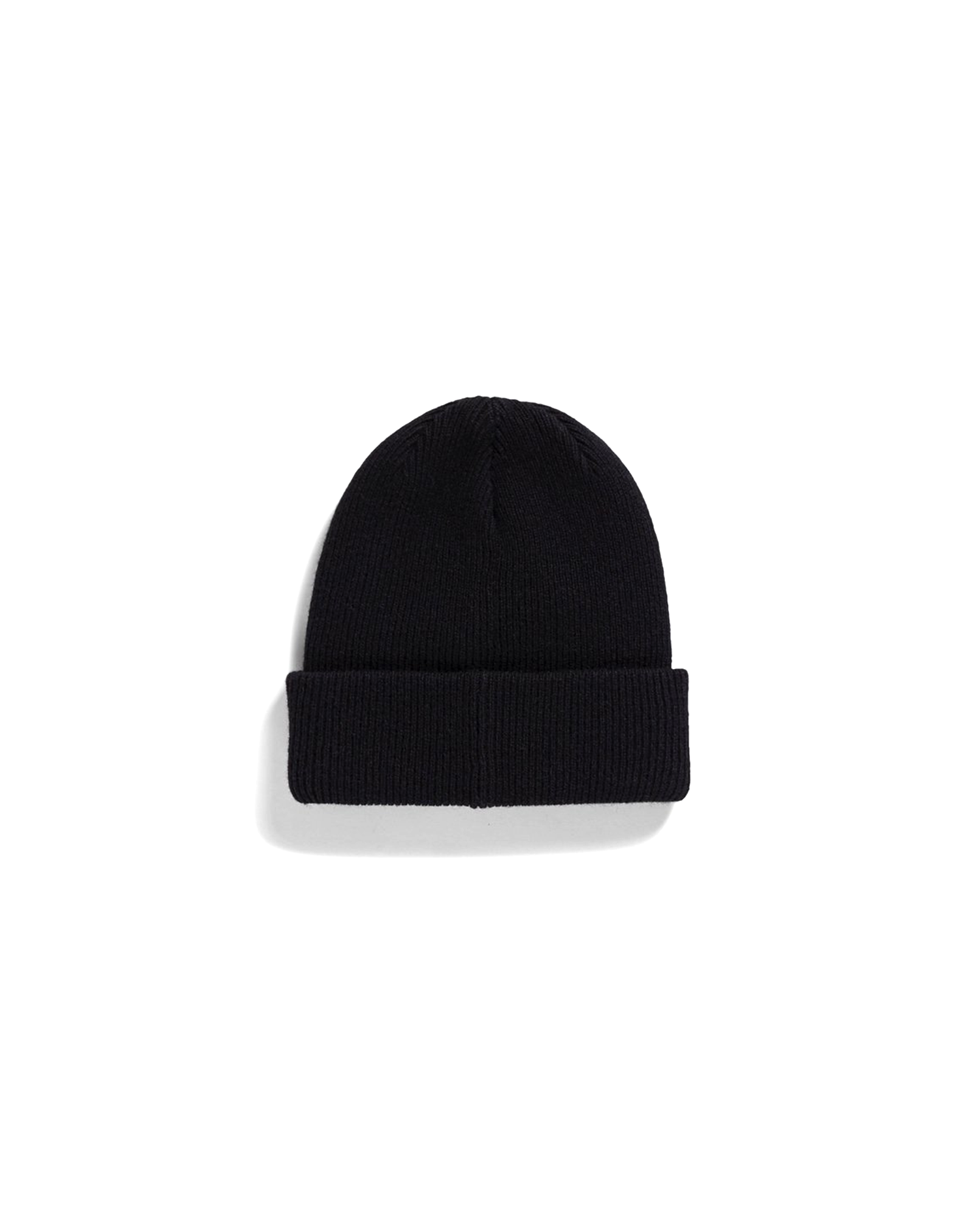 Merino Lambswool Beanie - Black