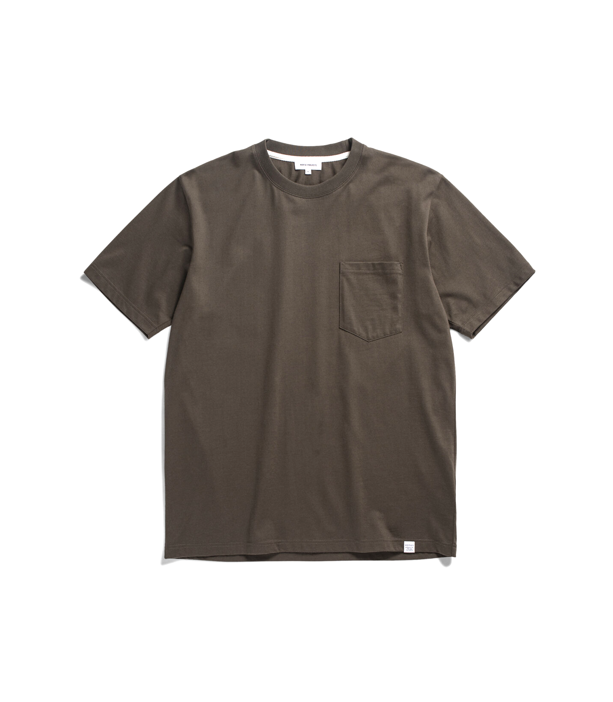 Johannes Organic Pocket T-shirt - Beech Green