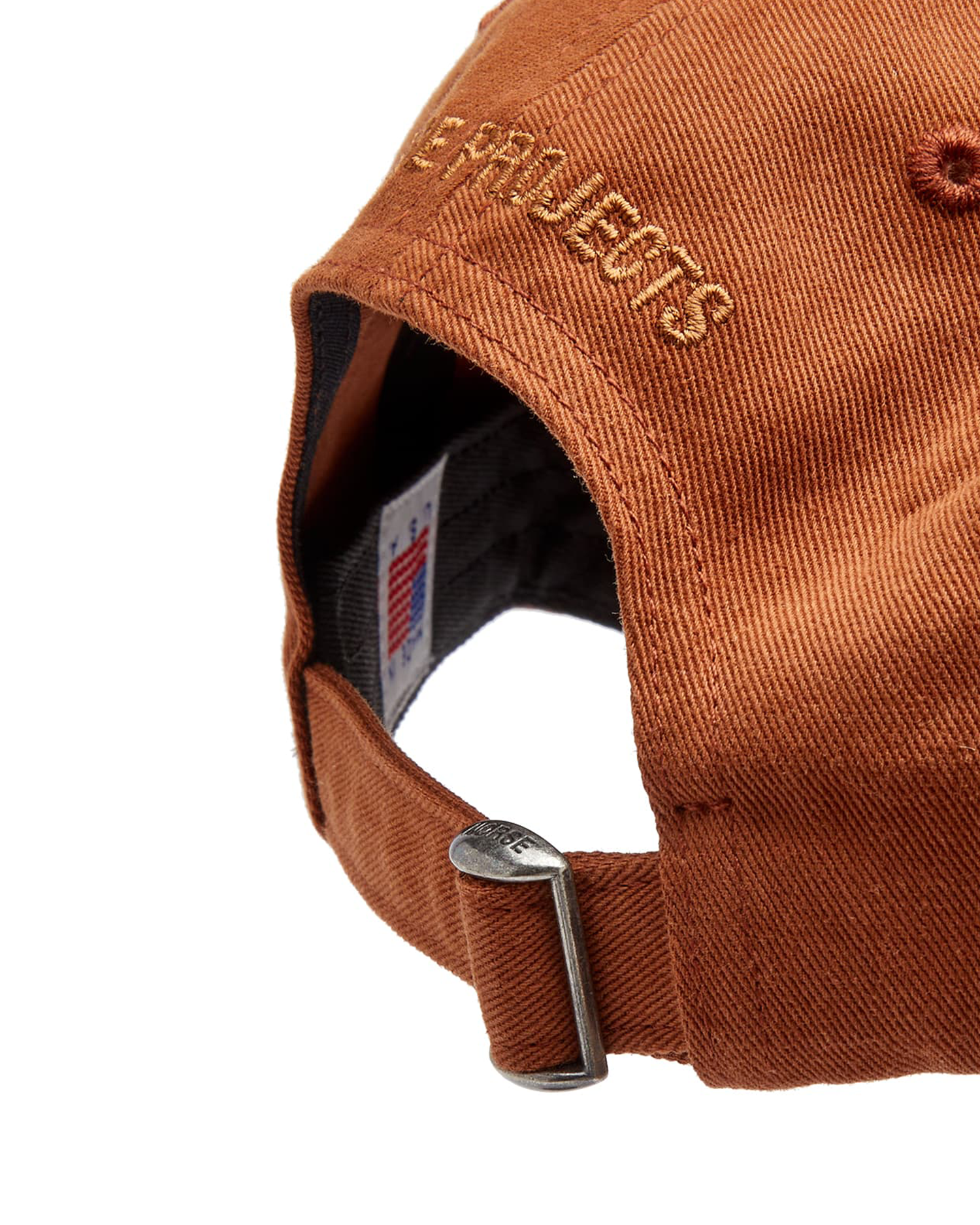 Twill Sports Cap - Rust Brown