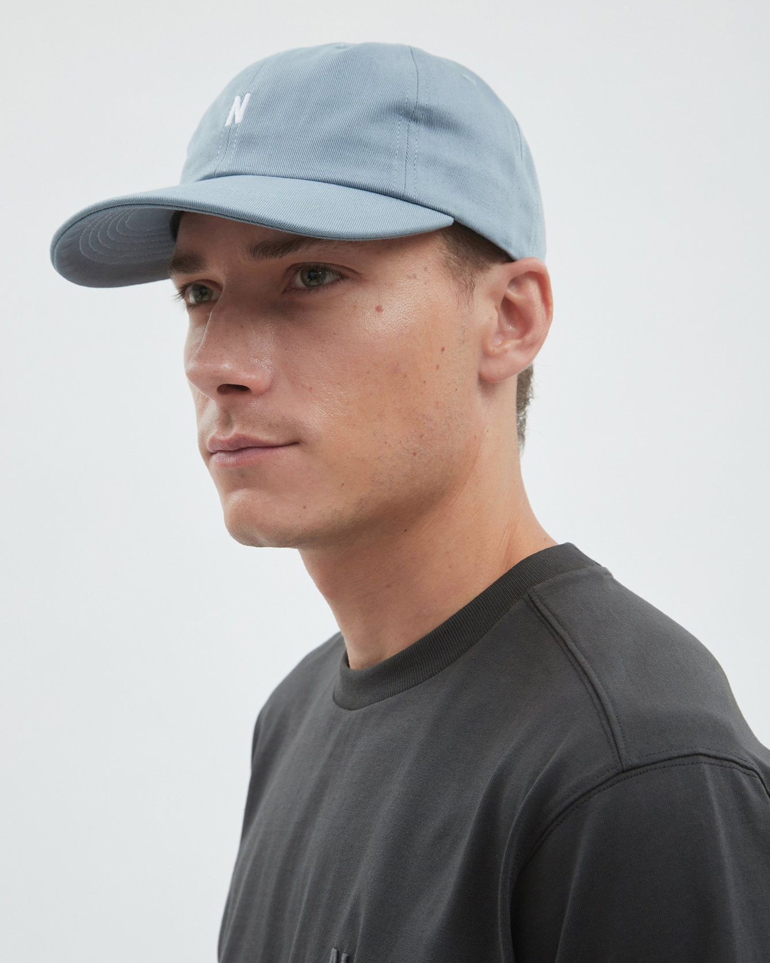 Twill Sports Cap - Light Stone Blue