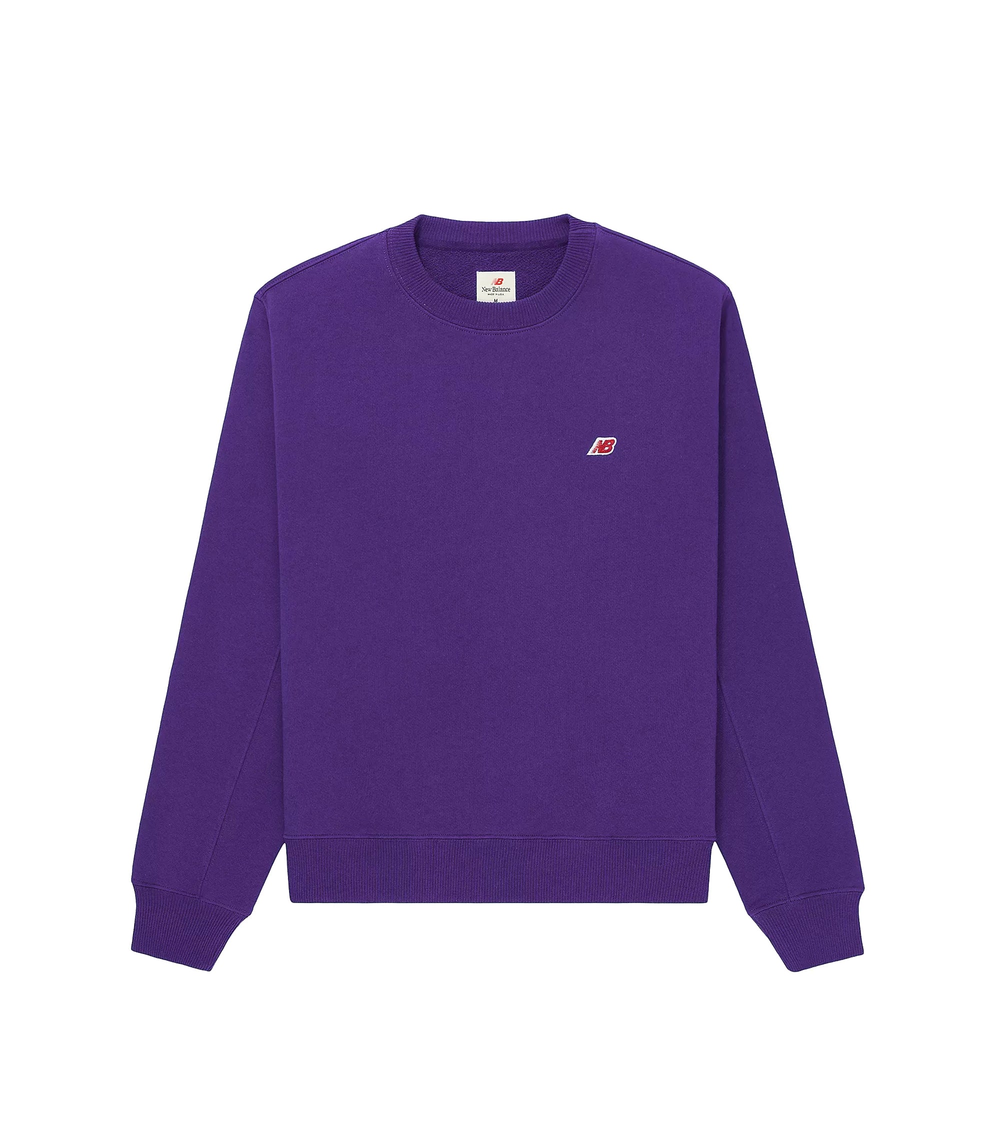Made in USA Crew Sweatshirt - Prism Purple