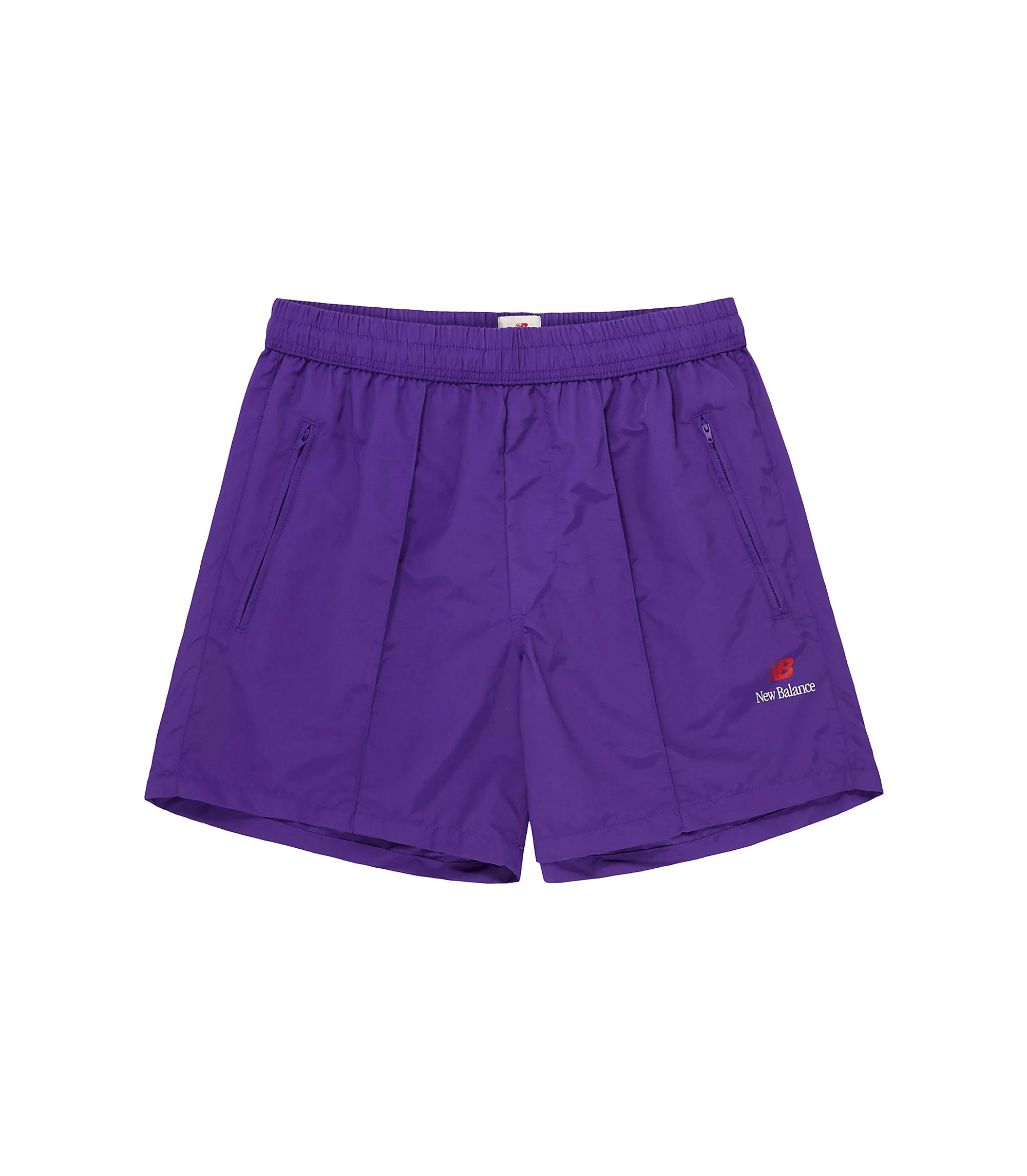Made in USA Pin Tuck Shorts - Prism Purple