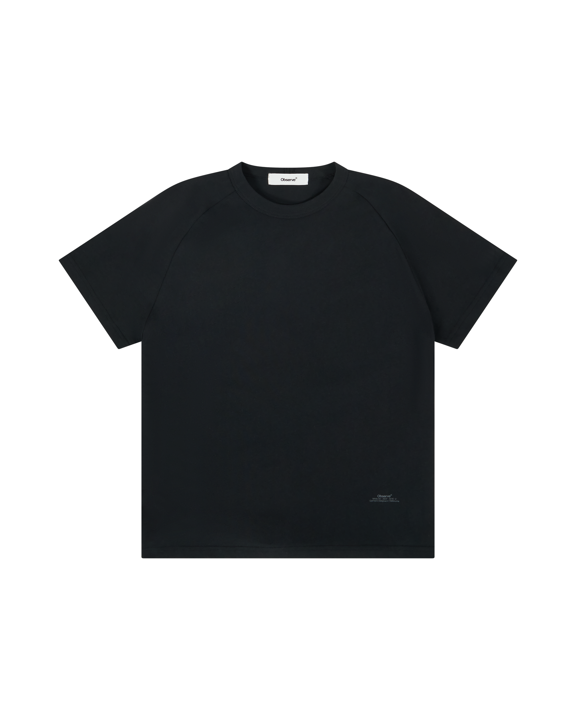 Raglan T-Shirt - Black