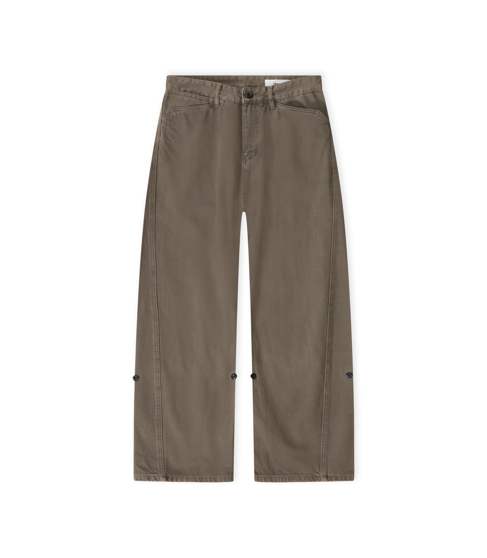 Twisted Cambia Denim Pant - Taupe