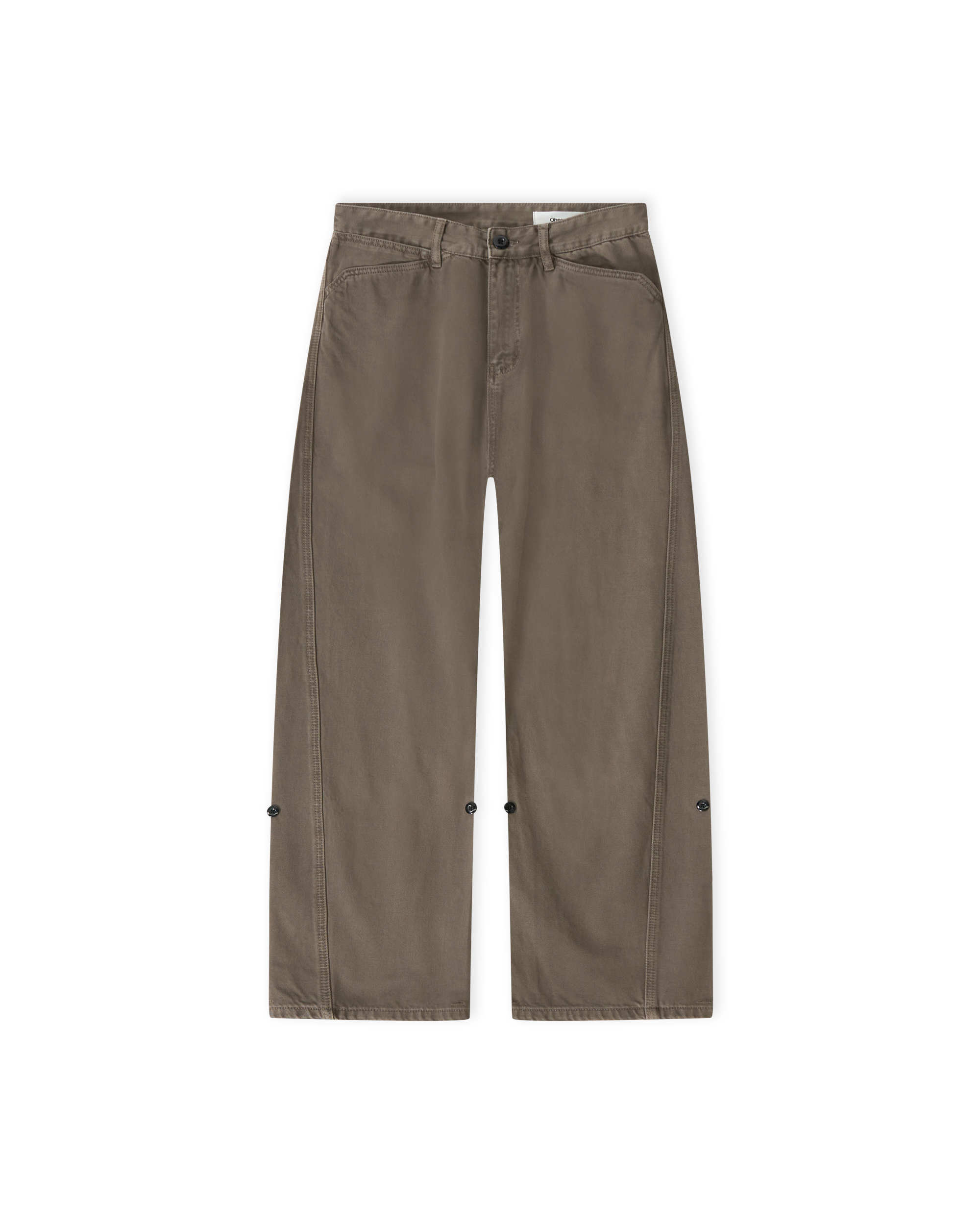 Twisted Cambia Denim Pant - Taupe