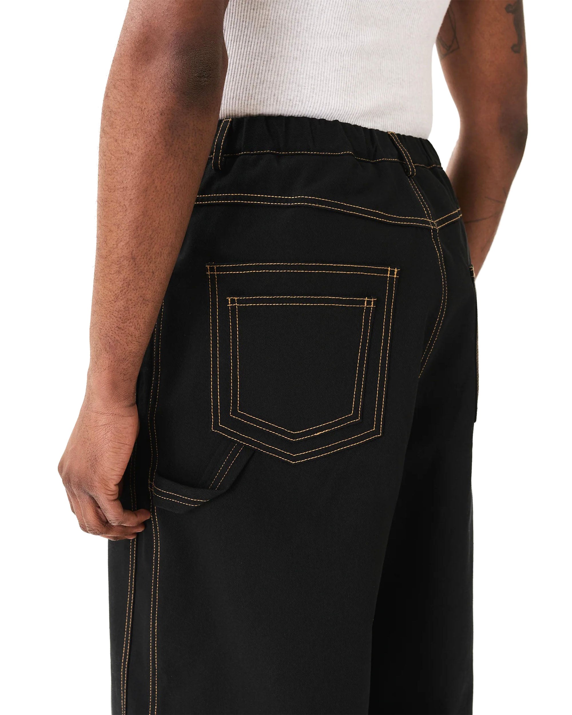 Estudio Niksen Carpenter Balloon Pants Black | HIGHS AND LOWS