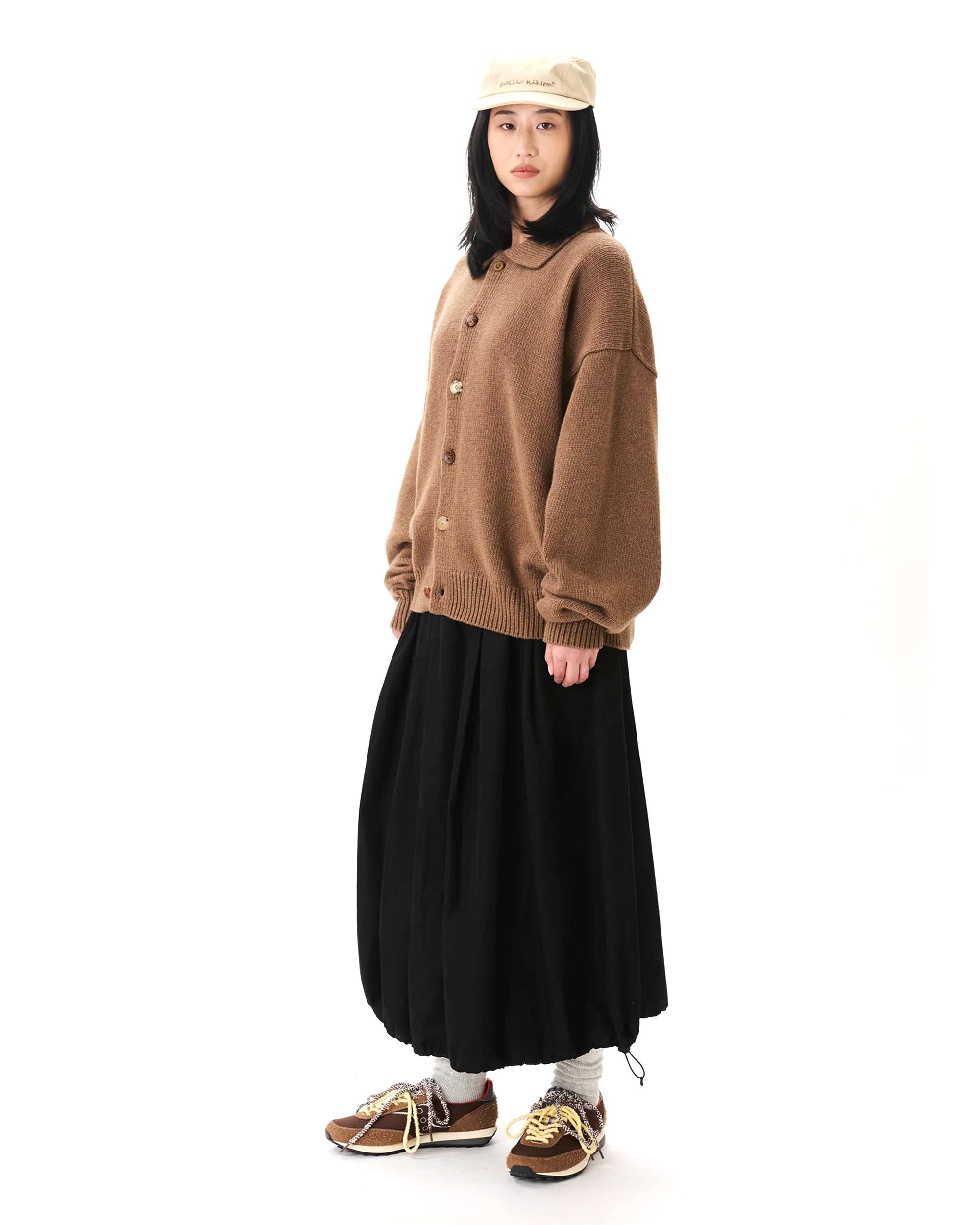 Signature Balloon Skirt - Black