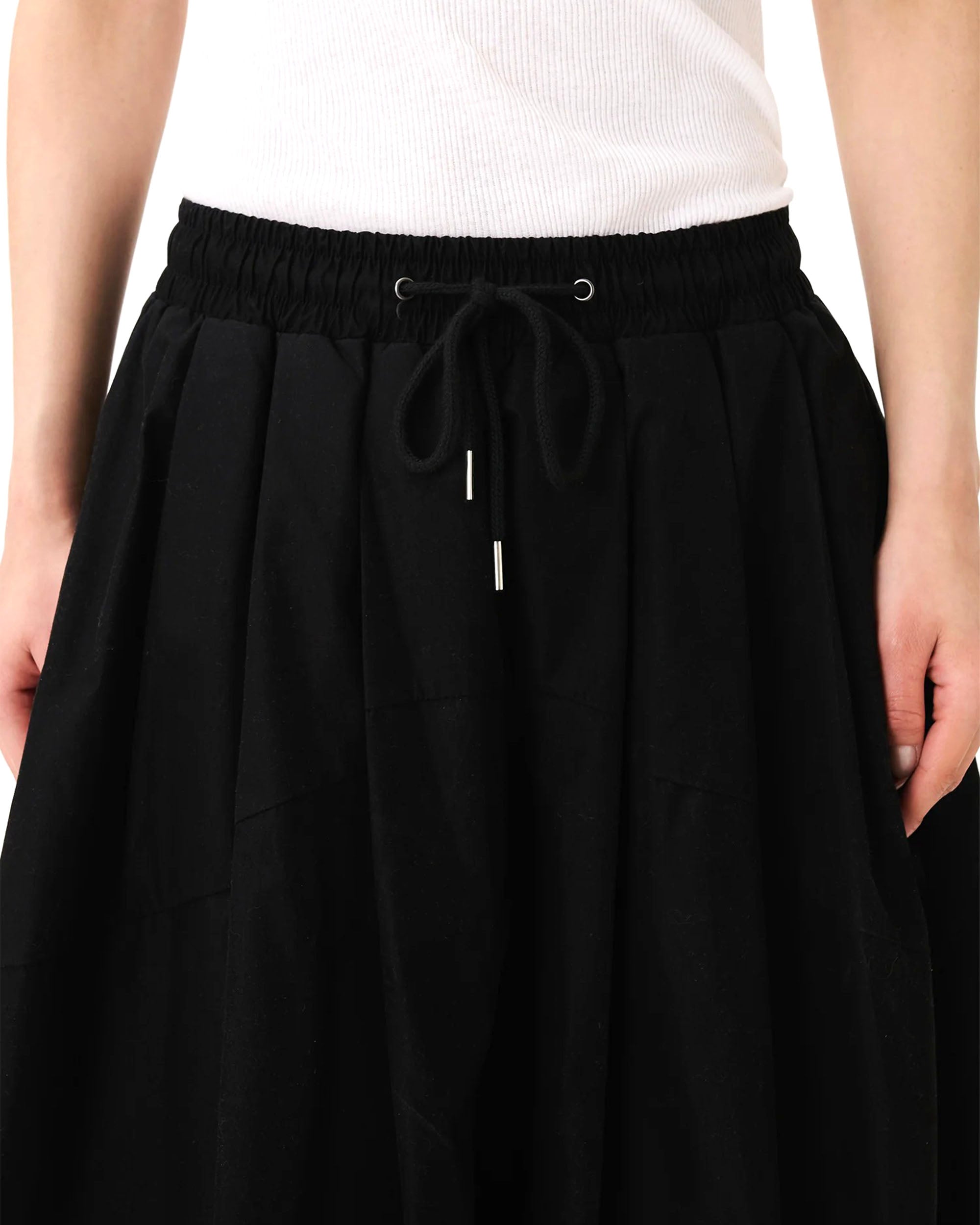 Signature Balloon Skirt - Black