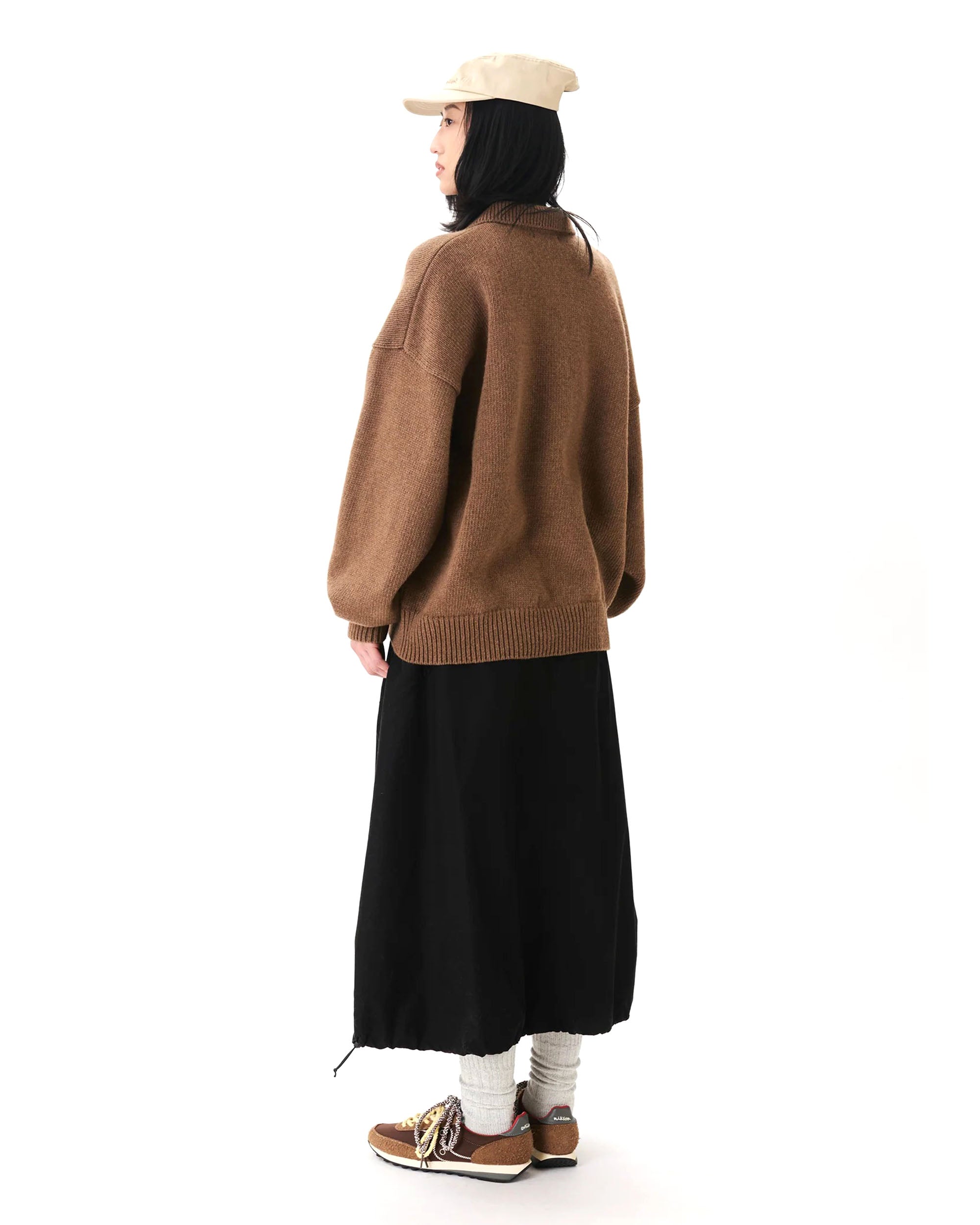 Signature Balloon Skirt - Black