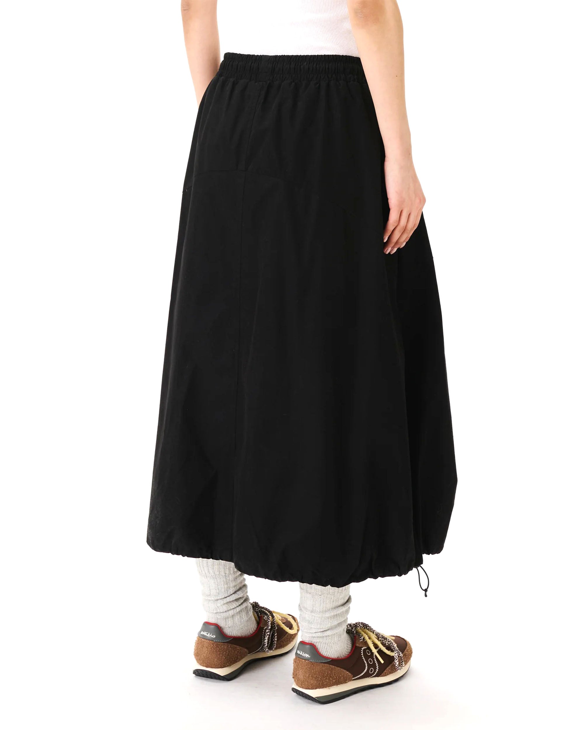 Signature Balloon Skirt - Black