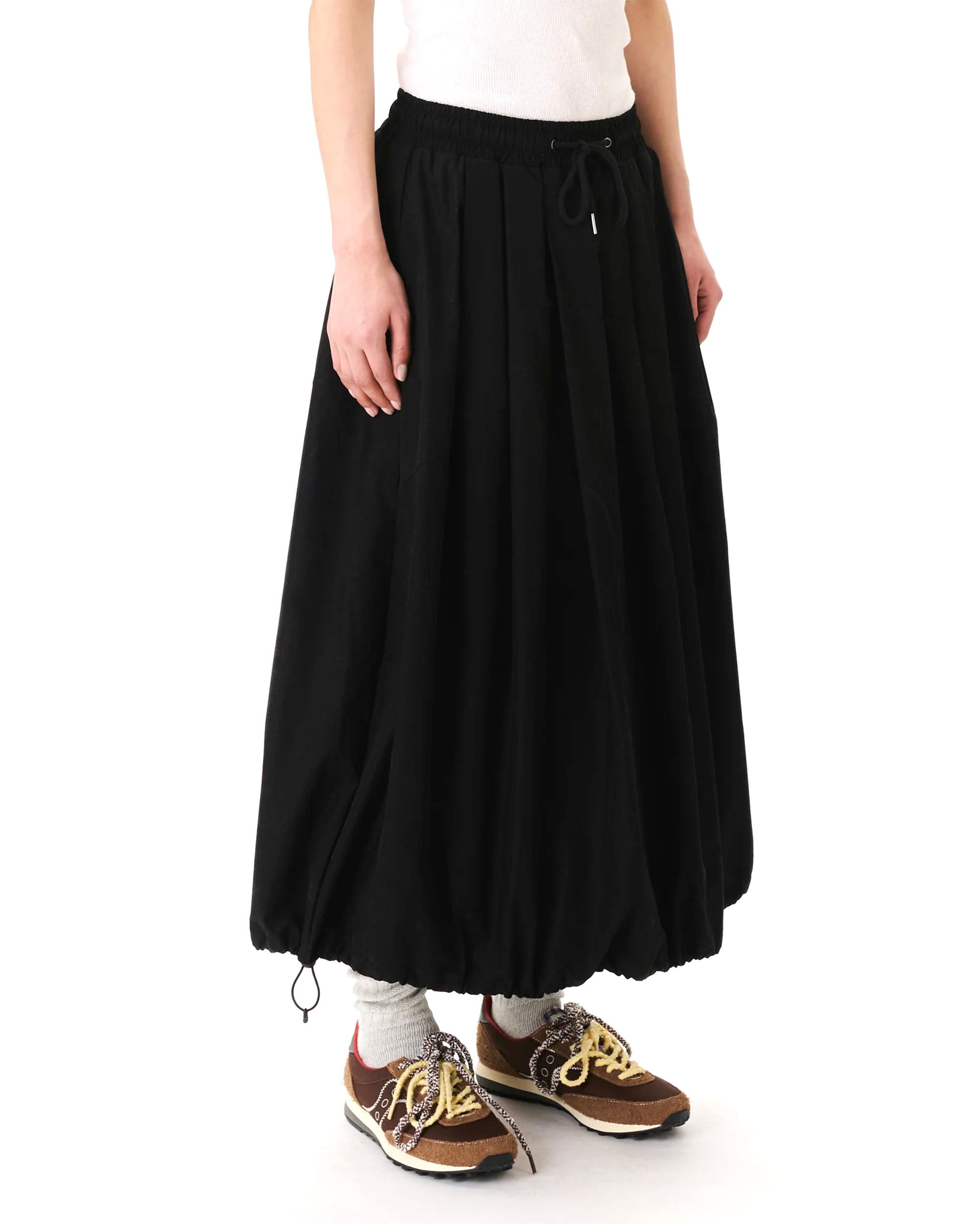 Signature Balloon Skirt - Black