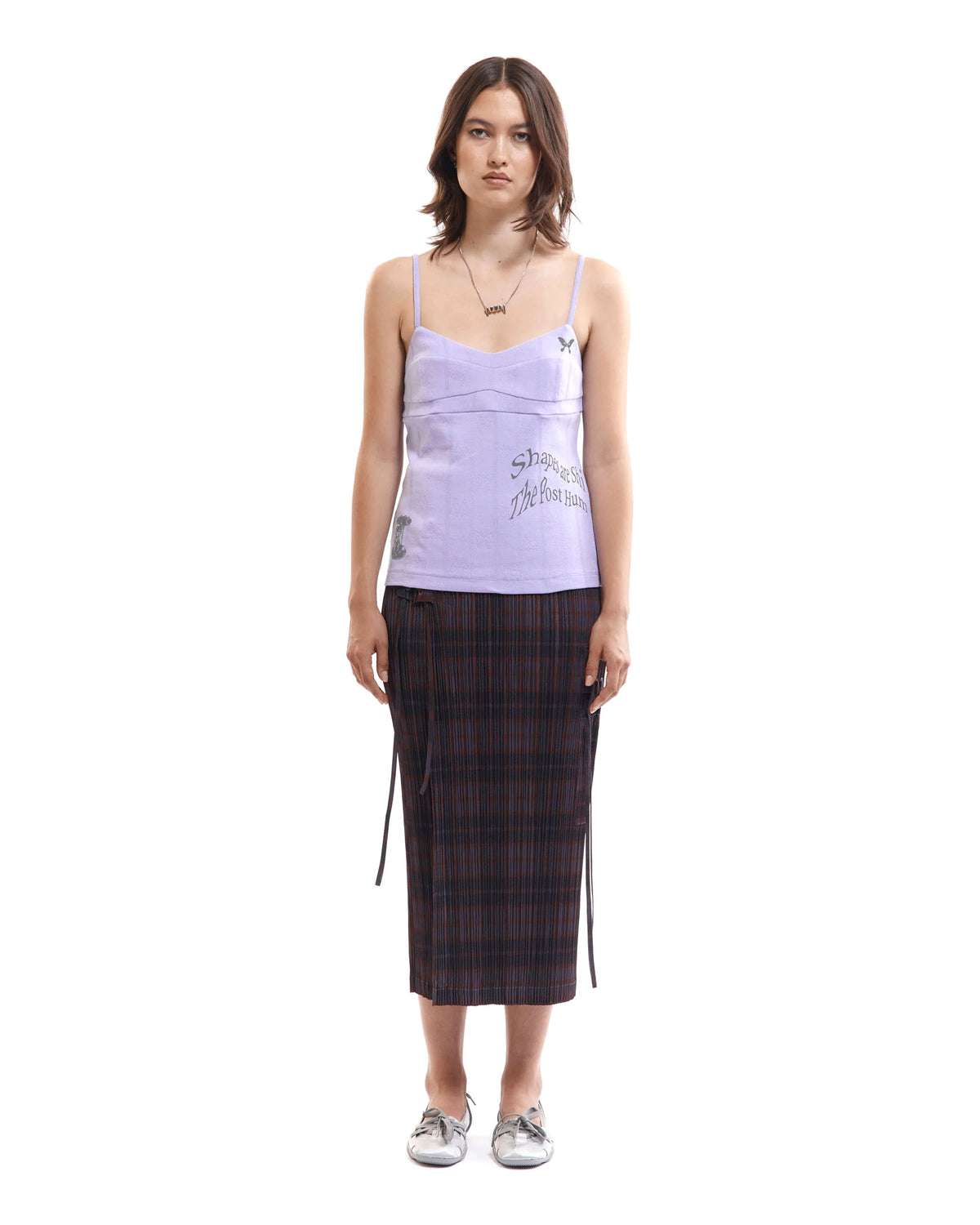 Xerox Pointelle Cami - Lavender
