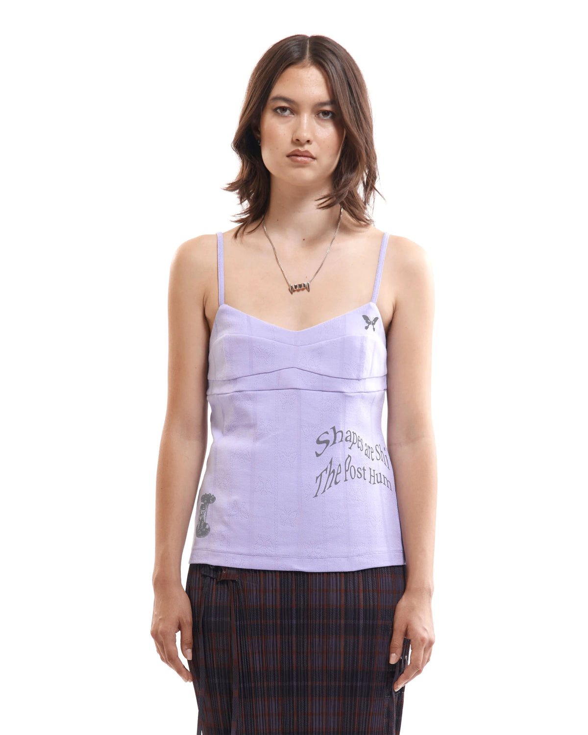 Xerox Pointelle Cami - Lavender