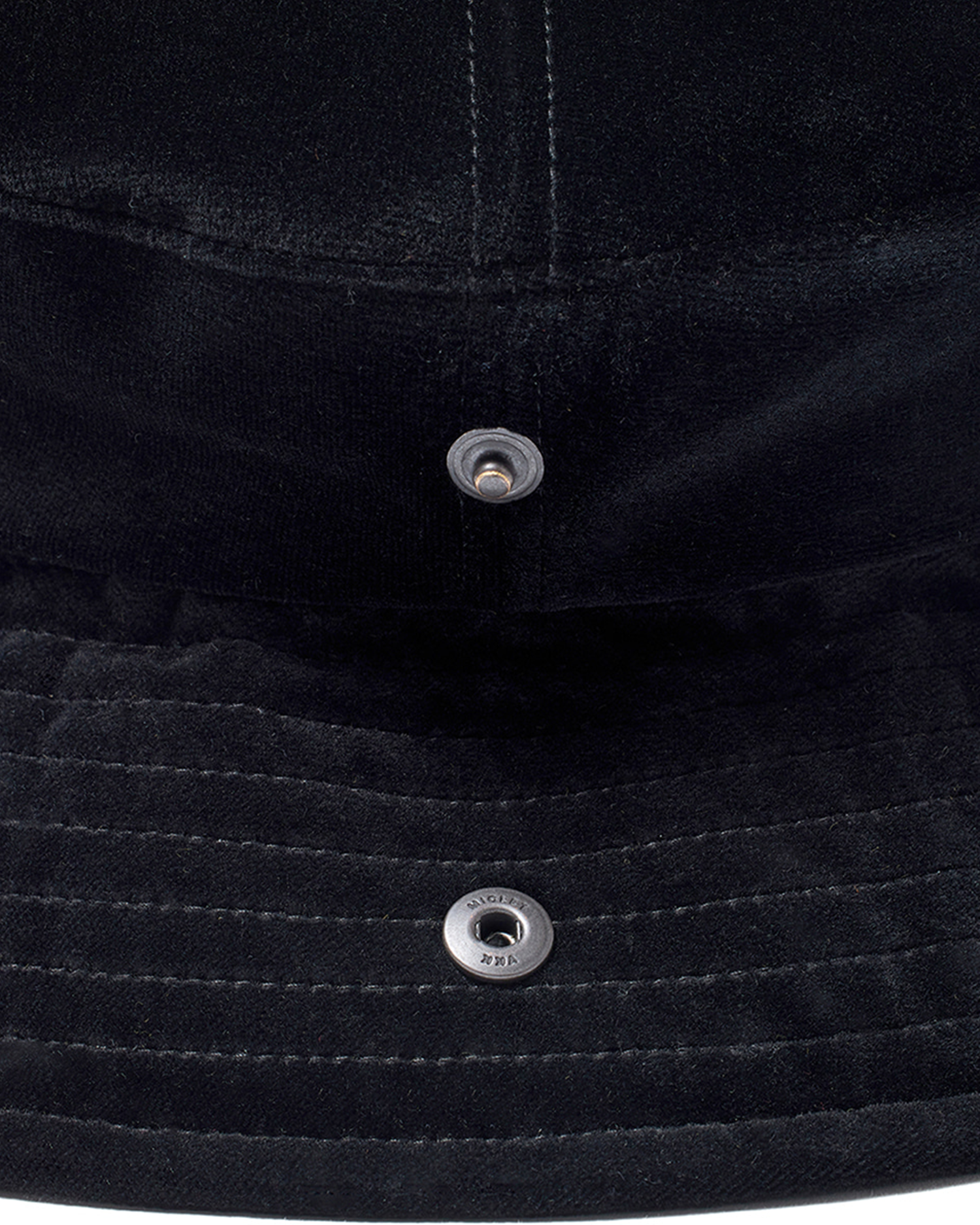 Wire Bucket Beret - Black