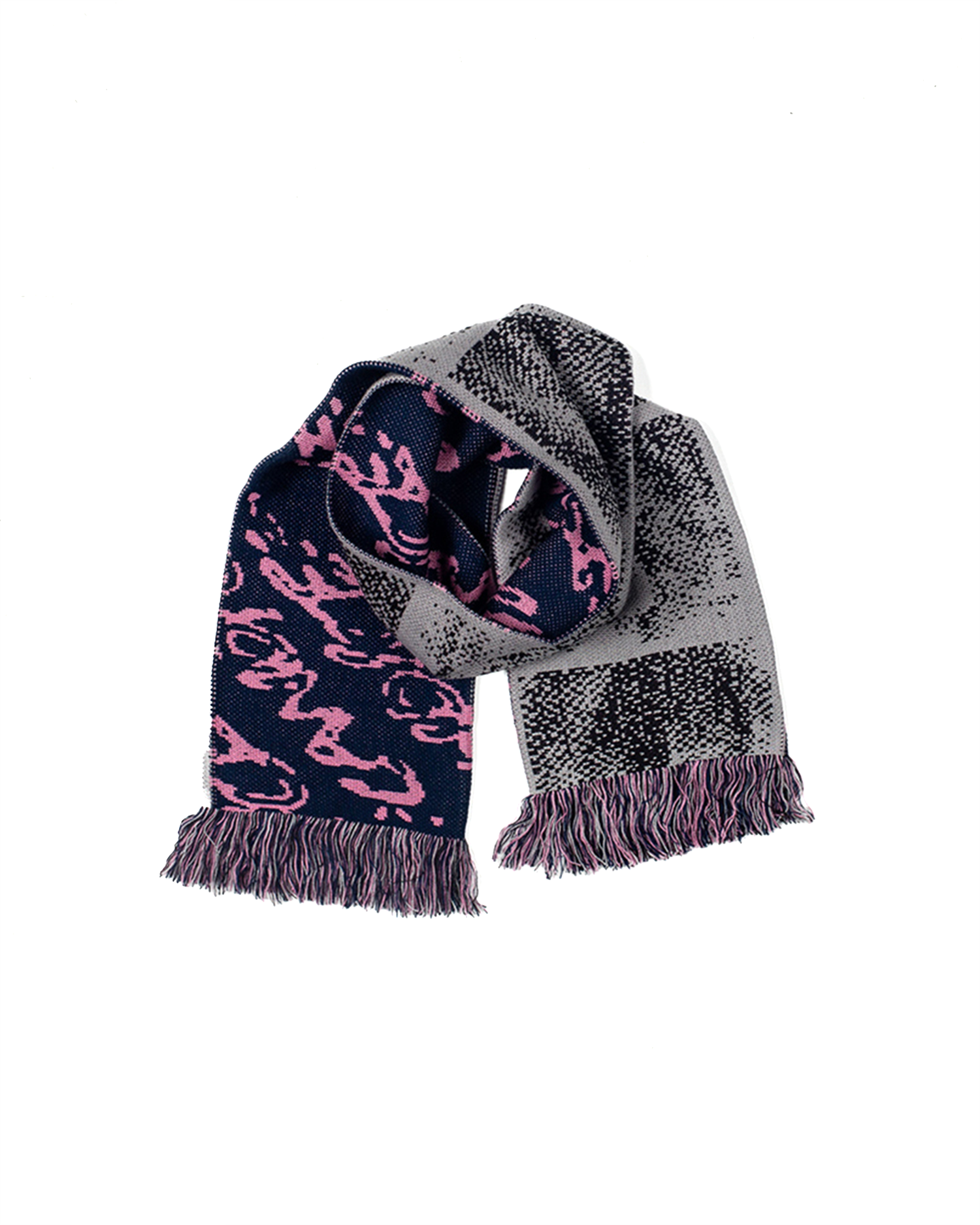 Deceive Scarf - Pink / Navy