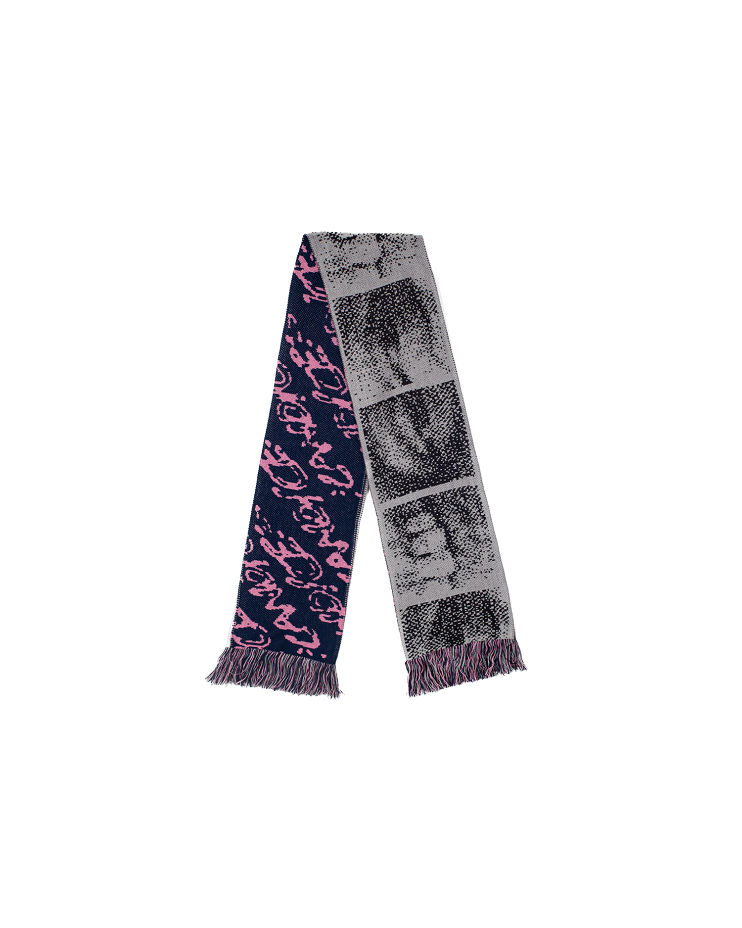 Deceive Scarf - Pink / Navy