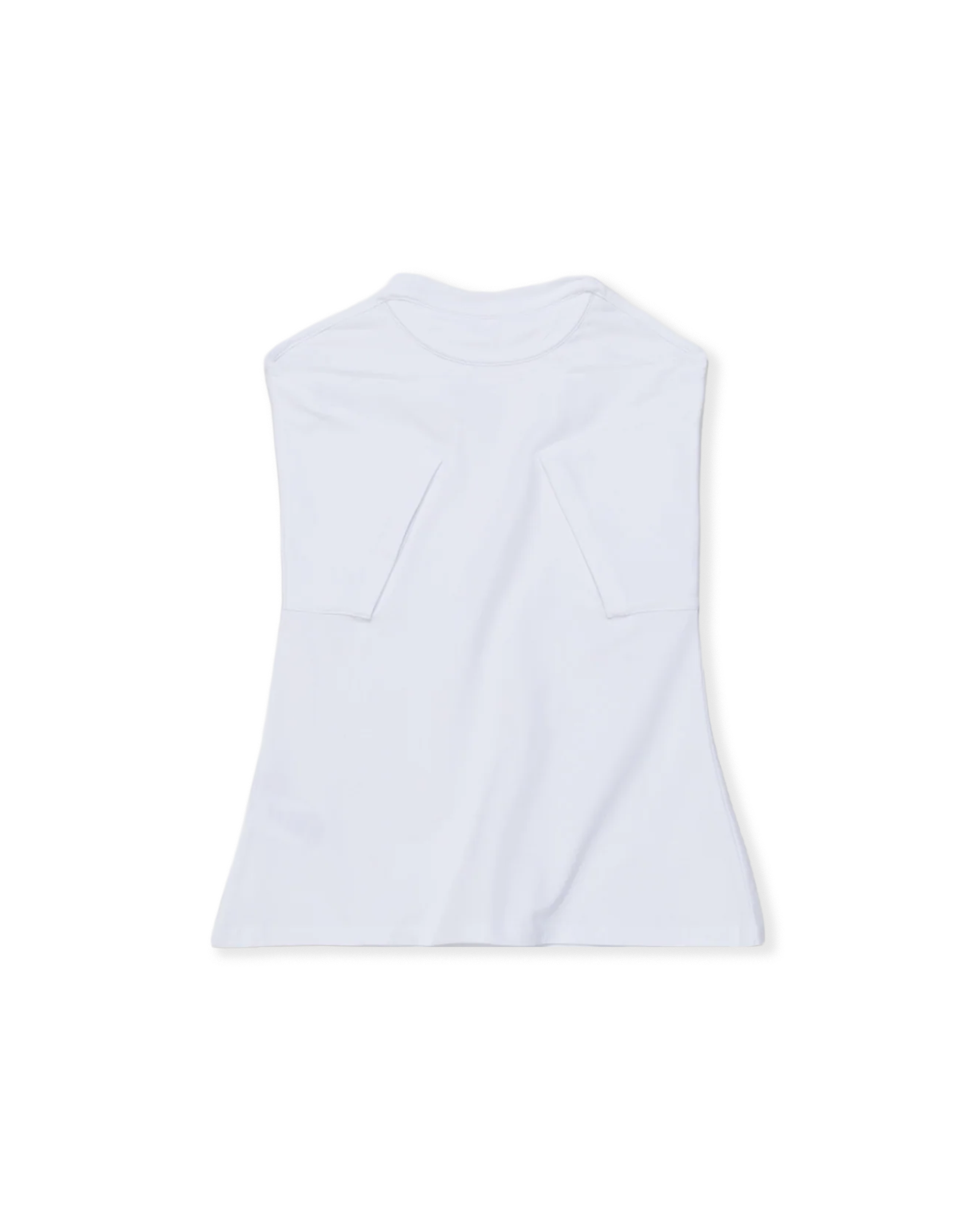 Folded Crew - White