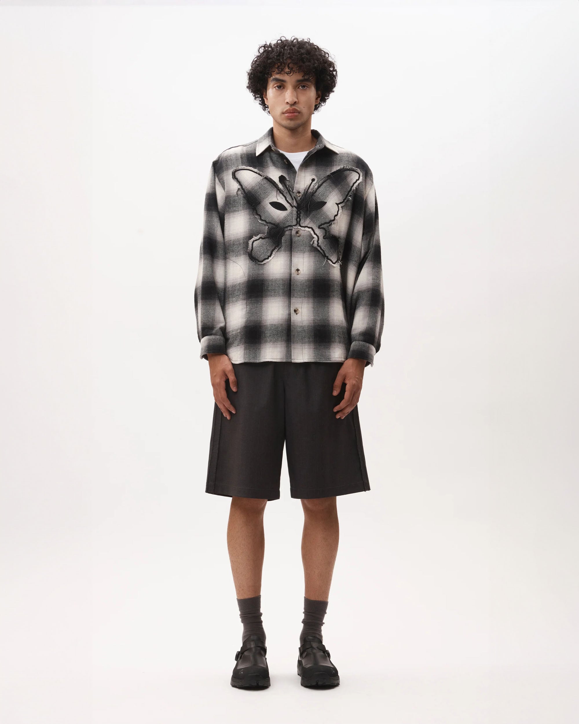A Russell Unisex Short - Grey
