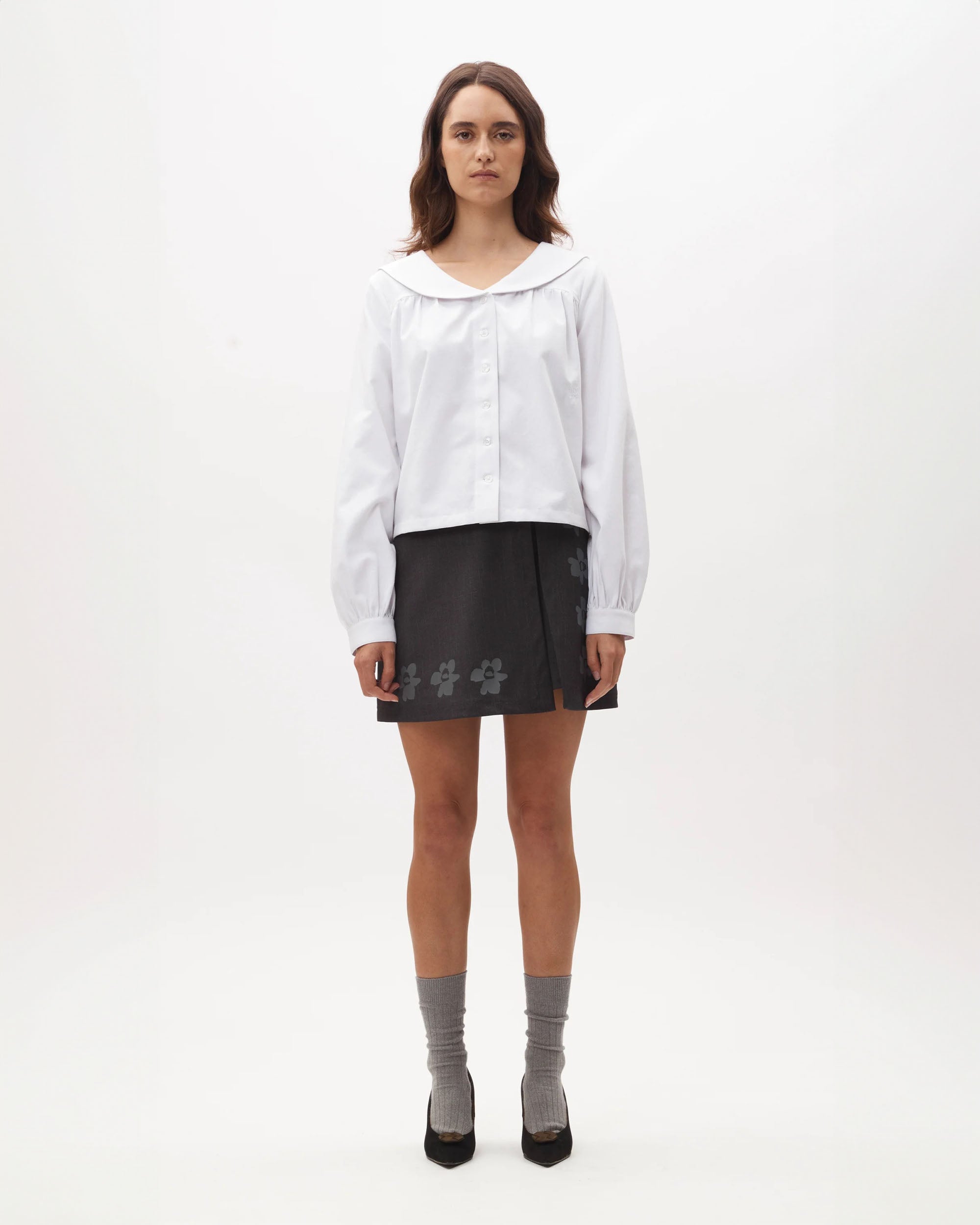 Gestures Skort - Grey