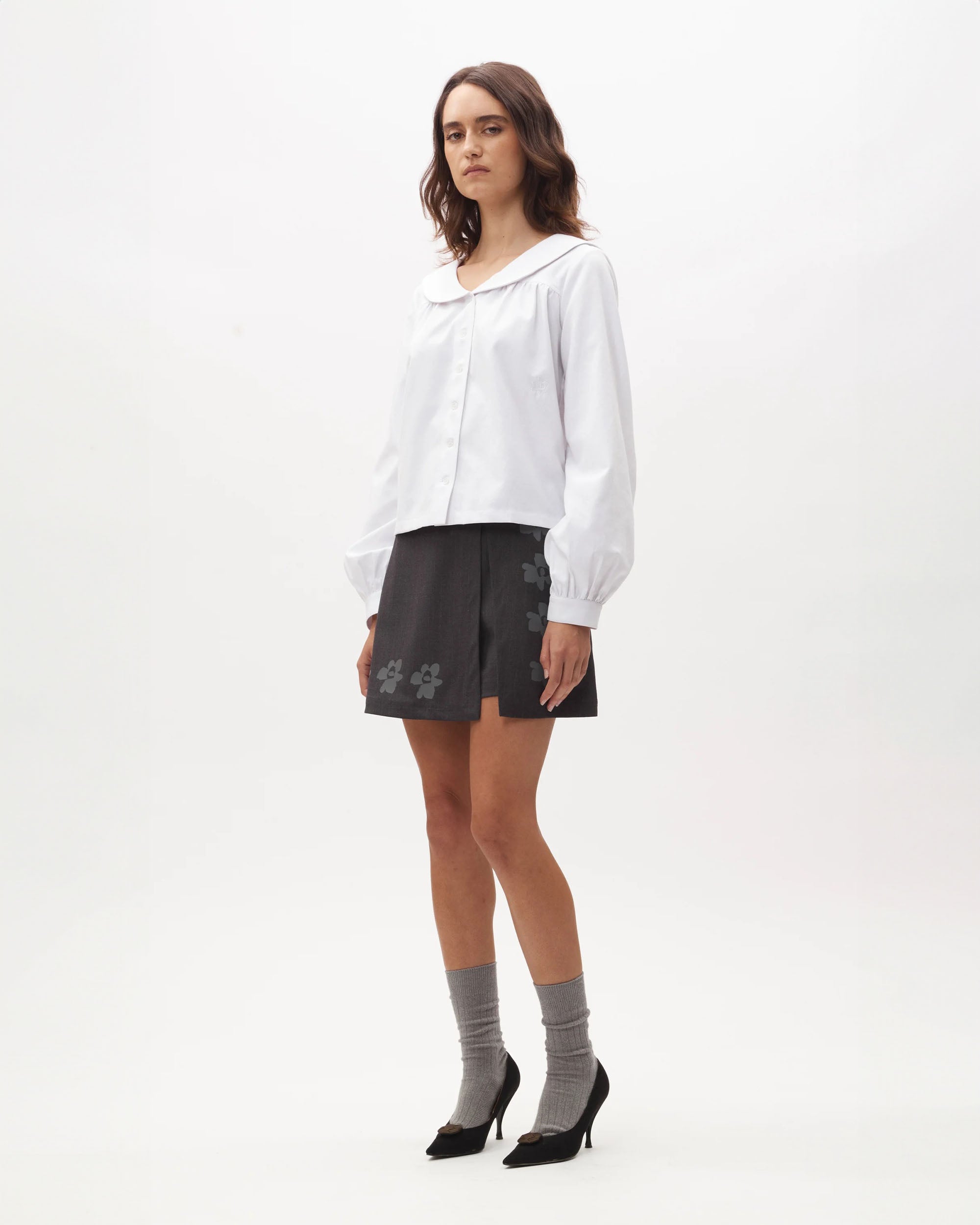 Gestures Skort - Grey