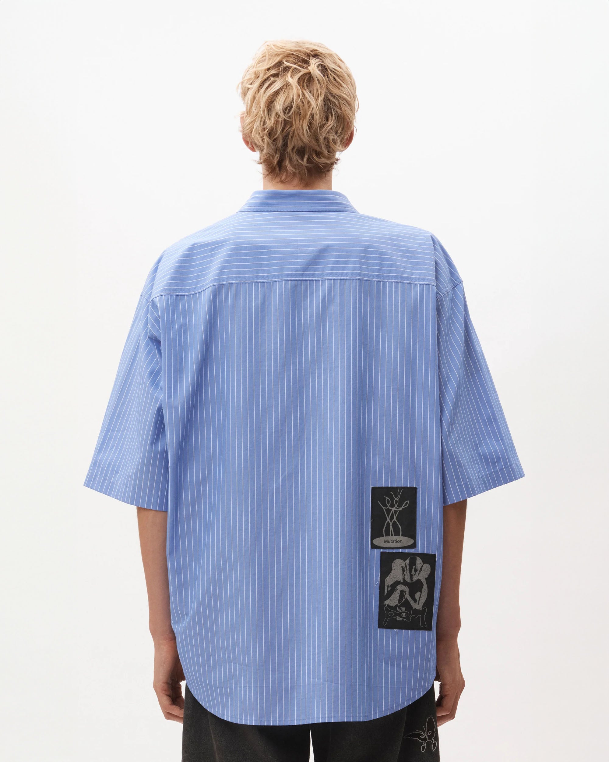 Slab City Boxy Shirt - Blue