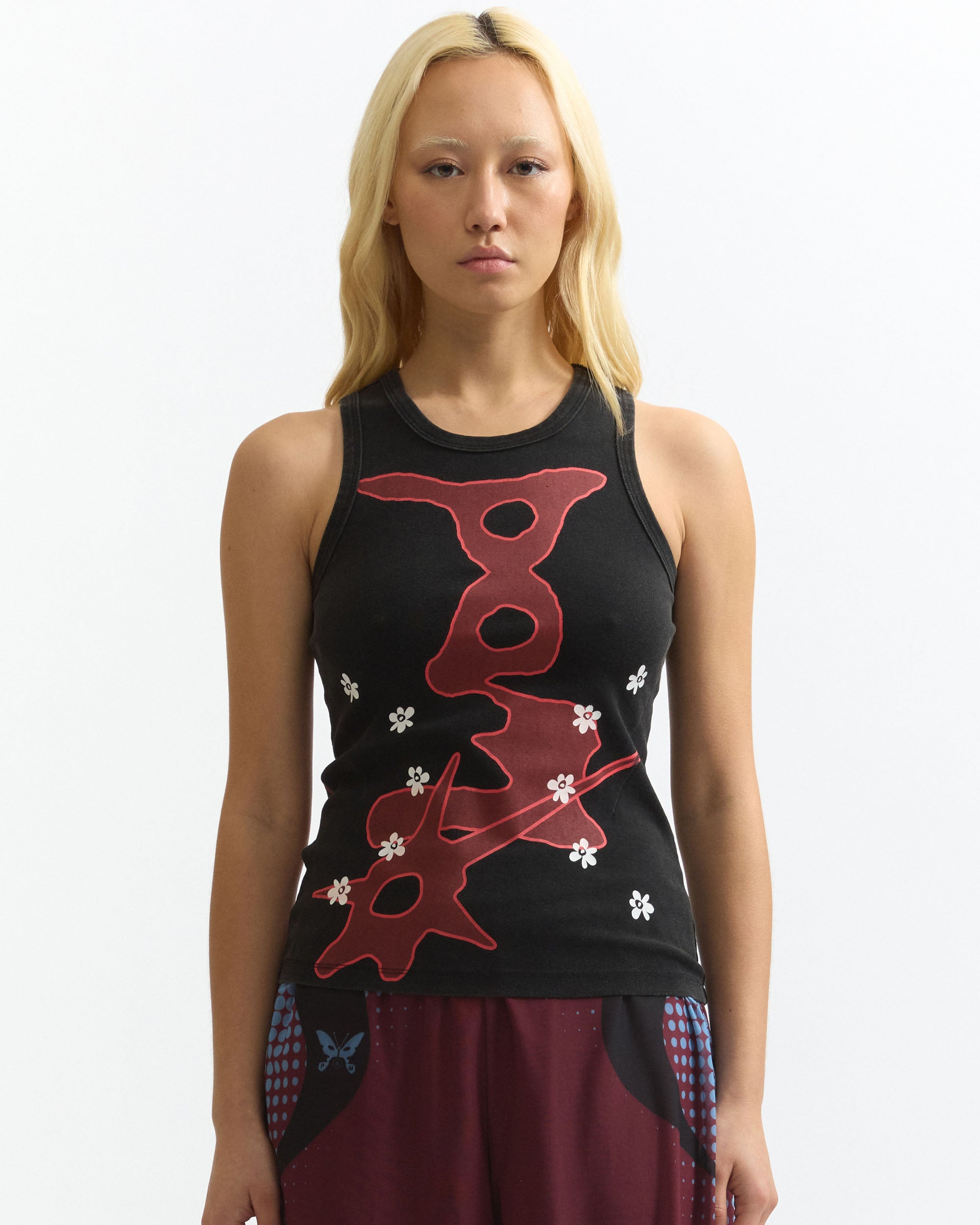 Vision Racer Tank - Washed Black