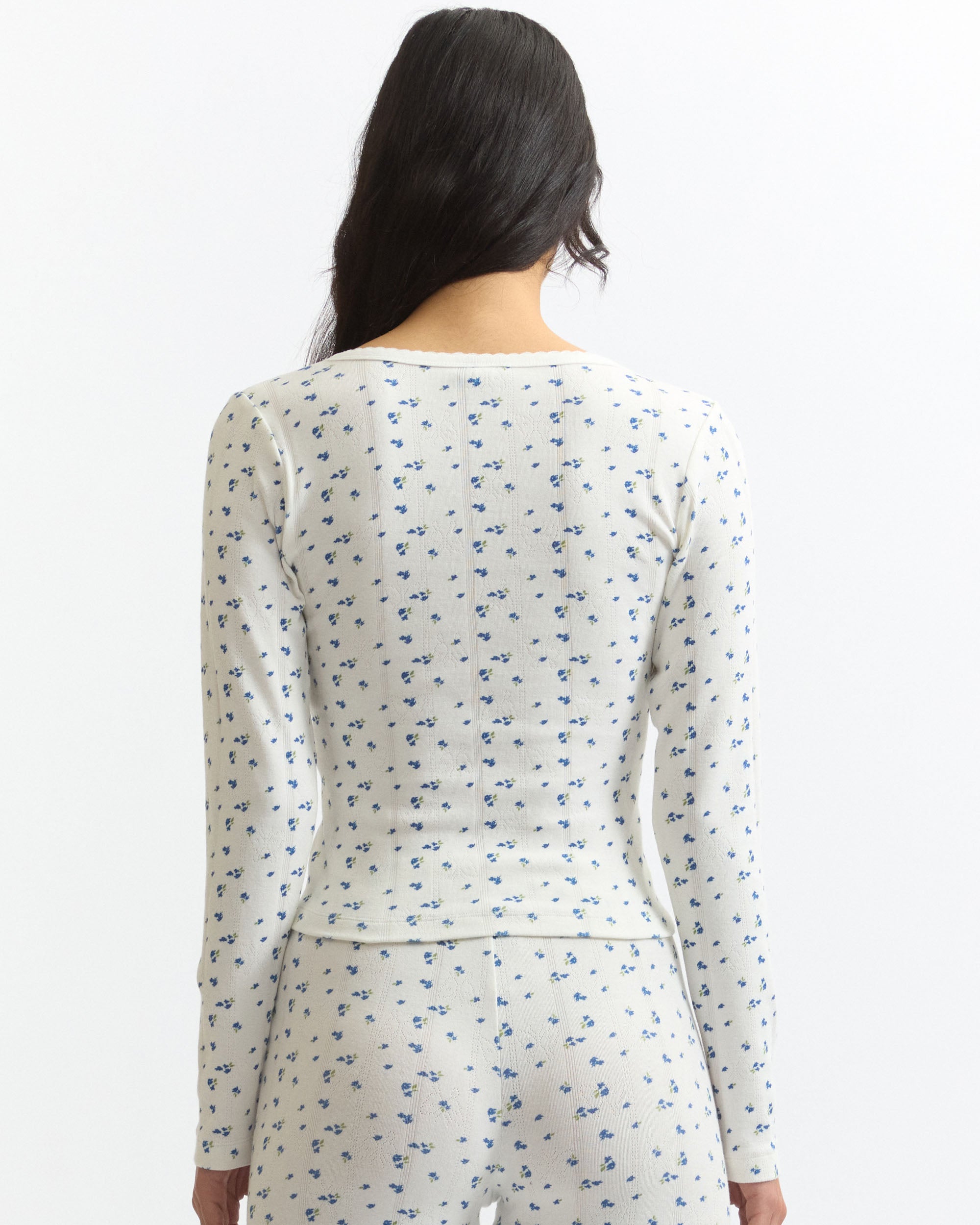 Chimera Pointelle Cardigan - Off White