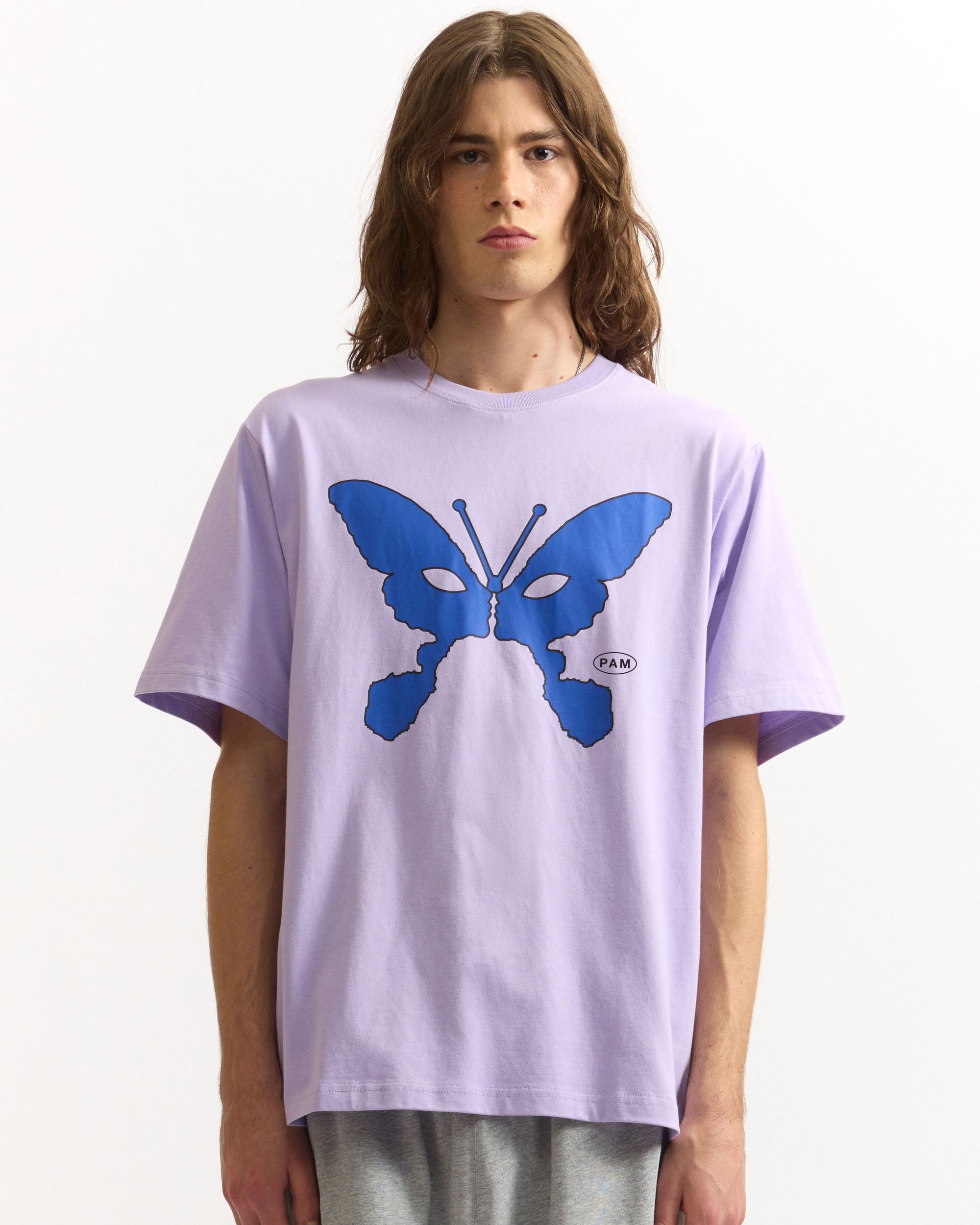 Alien Kiss Lock Up T-shirt - Lavender