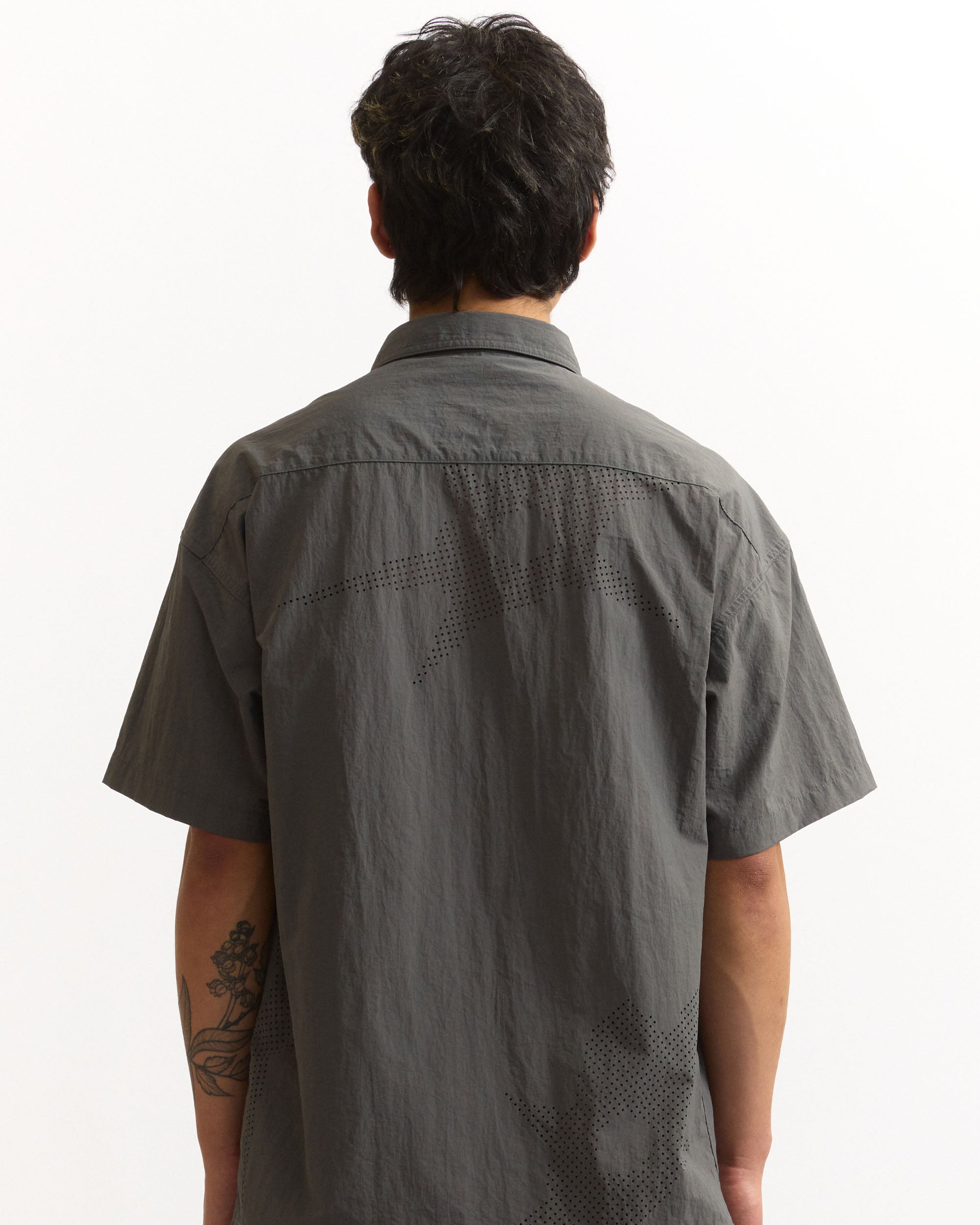 Trick of Light S/S Shirt - Steel Grey